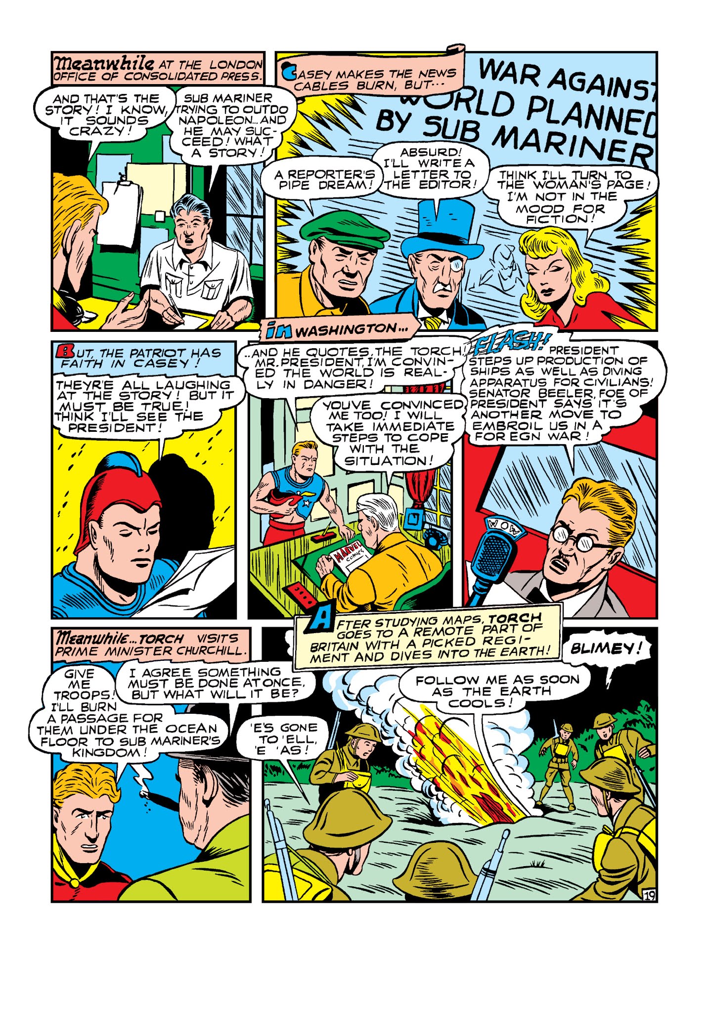Read online Marvel Masterworks: Golden Age Human Torch comic -  Issue # TPB 2 (Part 1) - 28