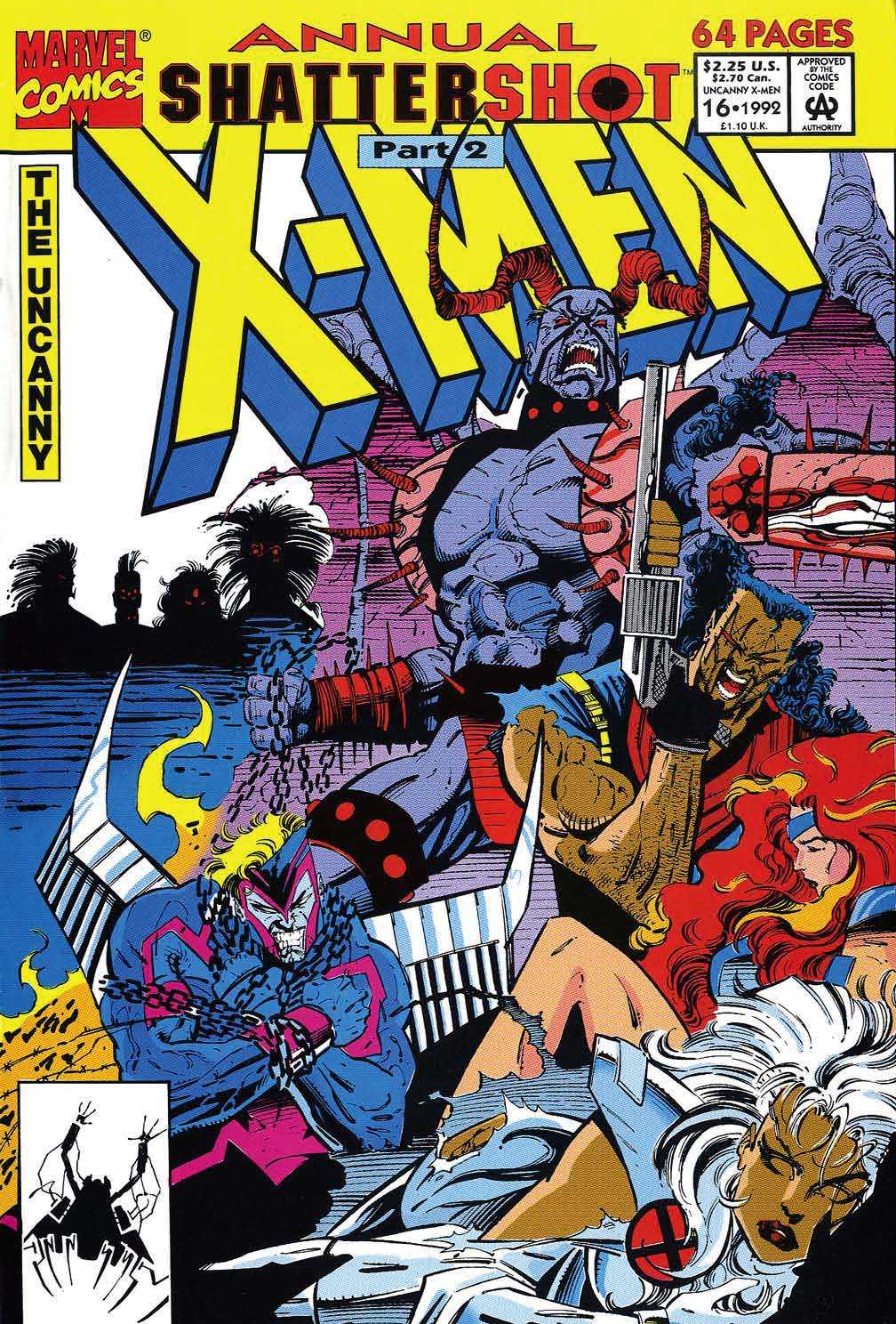 Read online X-Men Annual comic -  Issue #16 - 1