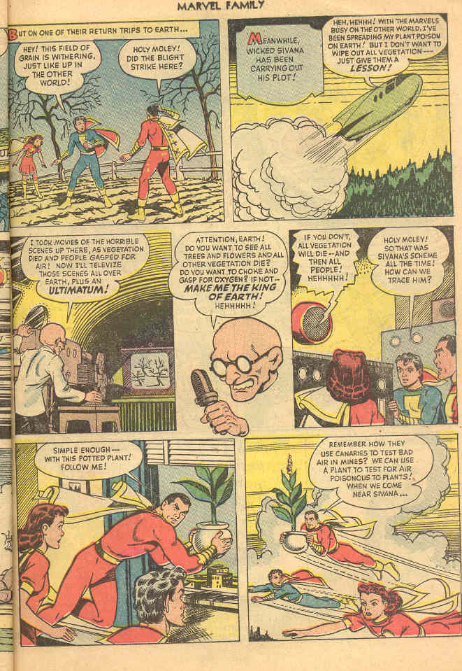 Read online The Marvel Family comic -  Issue #41 - 11