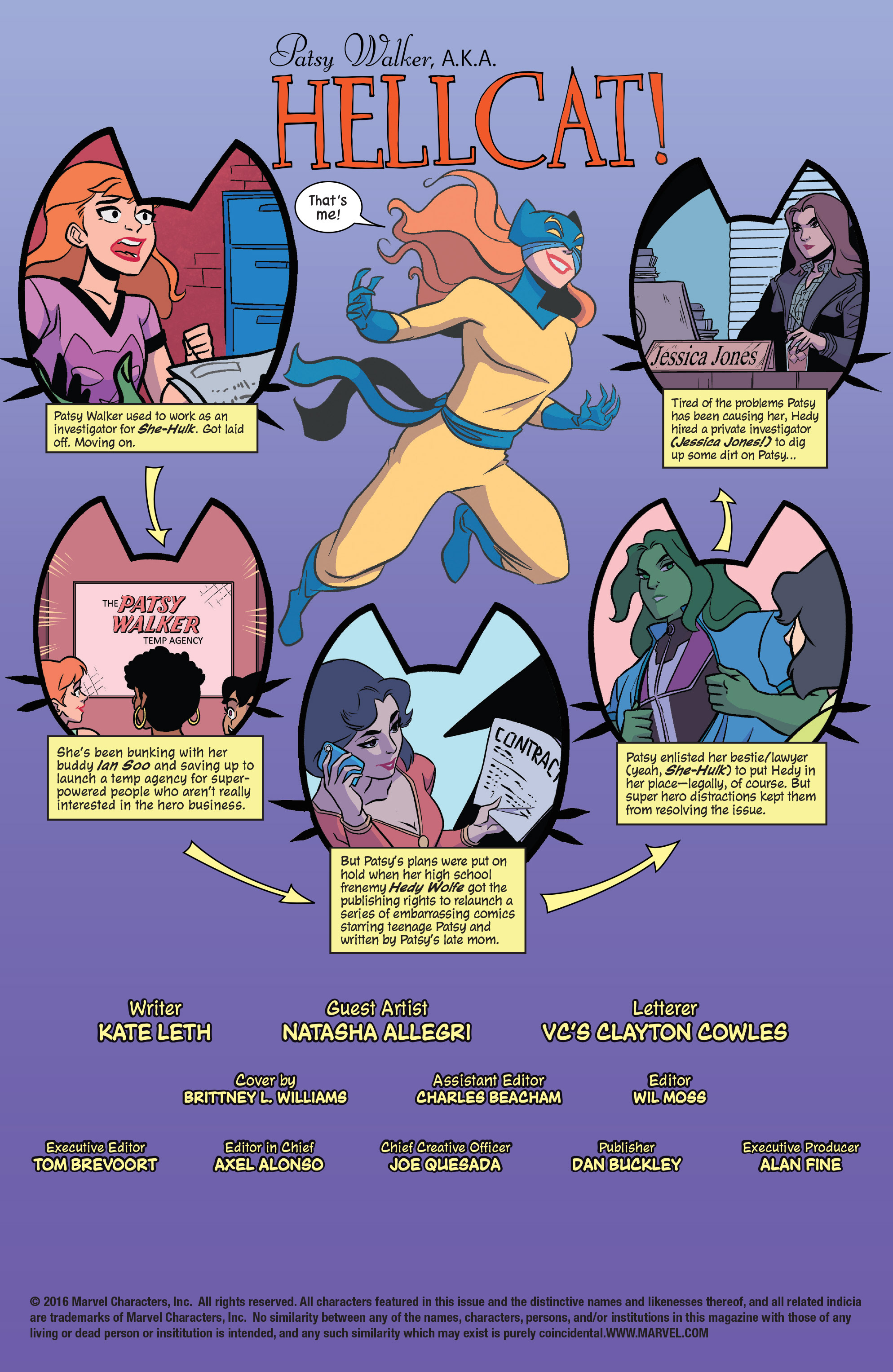 Read online Patsy Walker, A.K.A. Hellcat! comic -  Issue #6 - 2