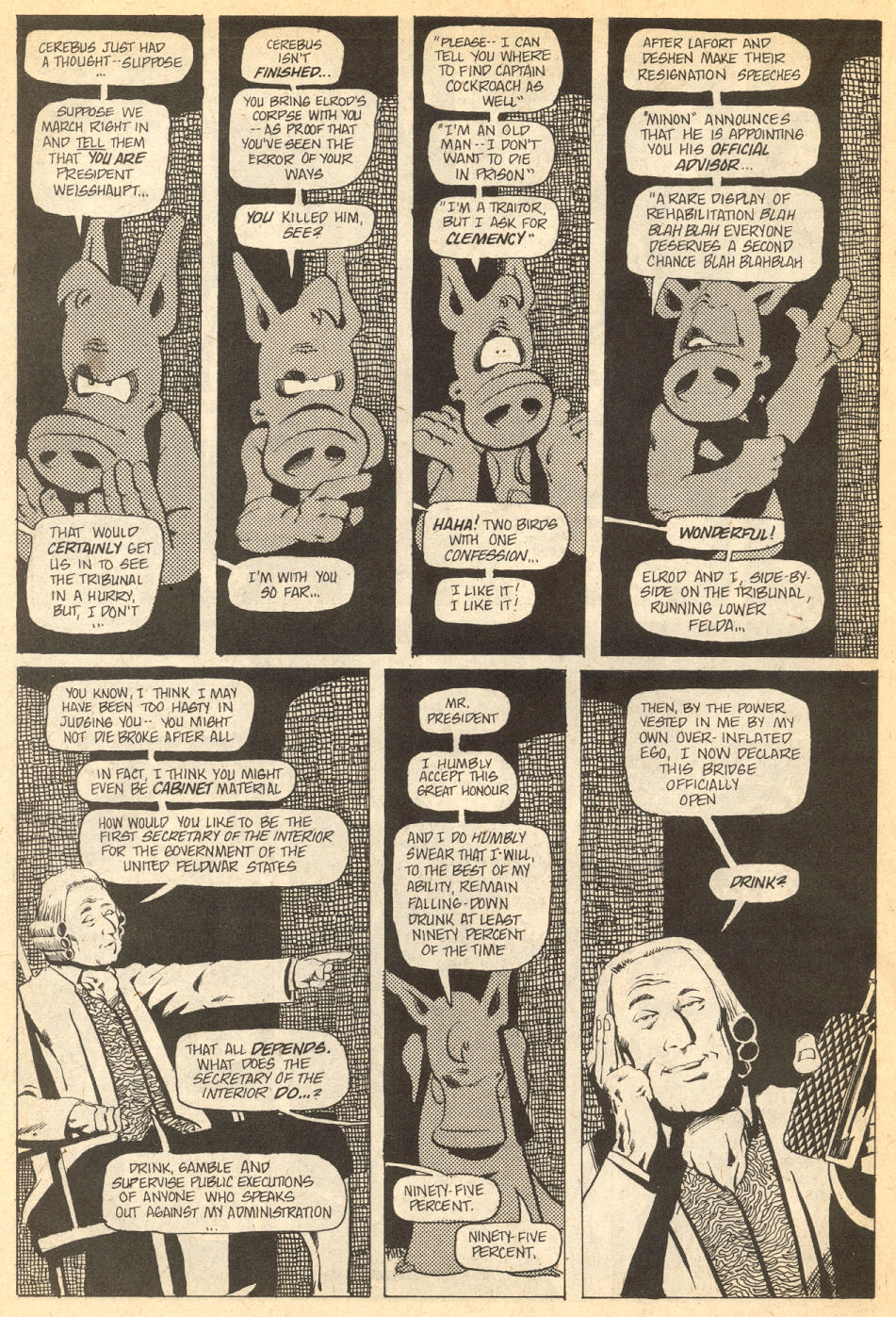 Read online Cerebus comic -  Issue #22 - 17