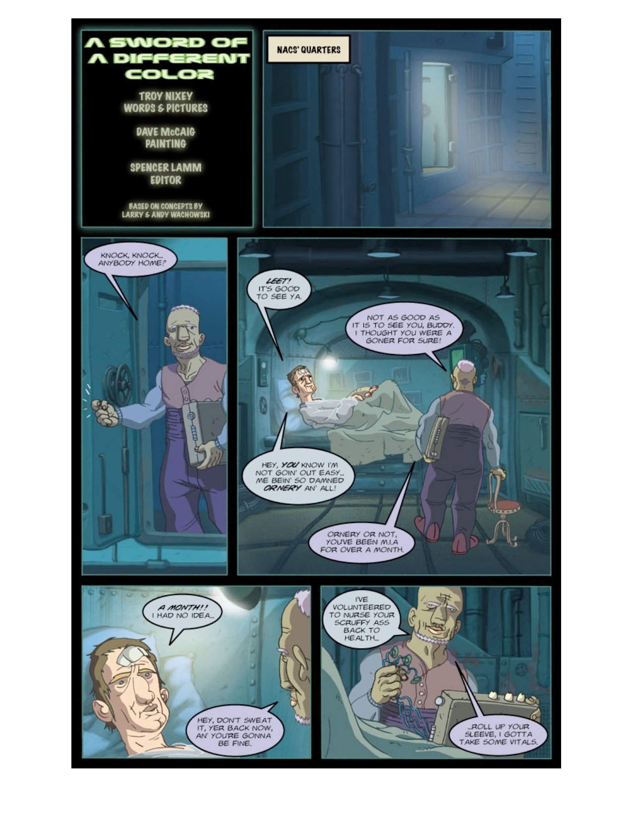 Read online The Matrix Comics comic -  Issue # TPB 1 (Part 1) - 97