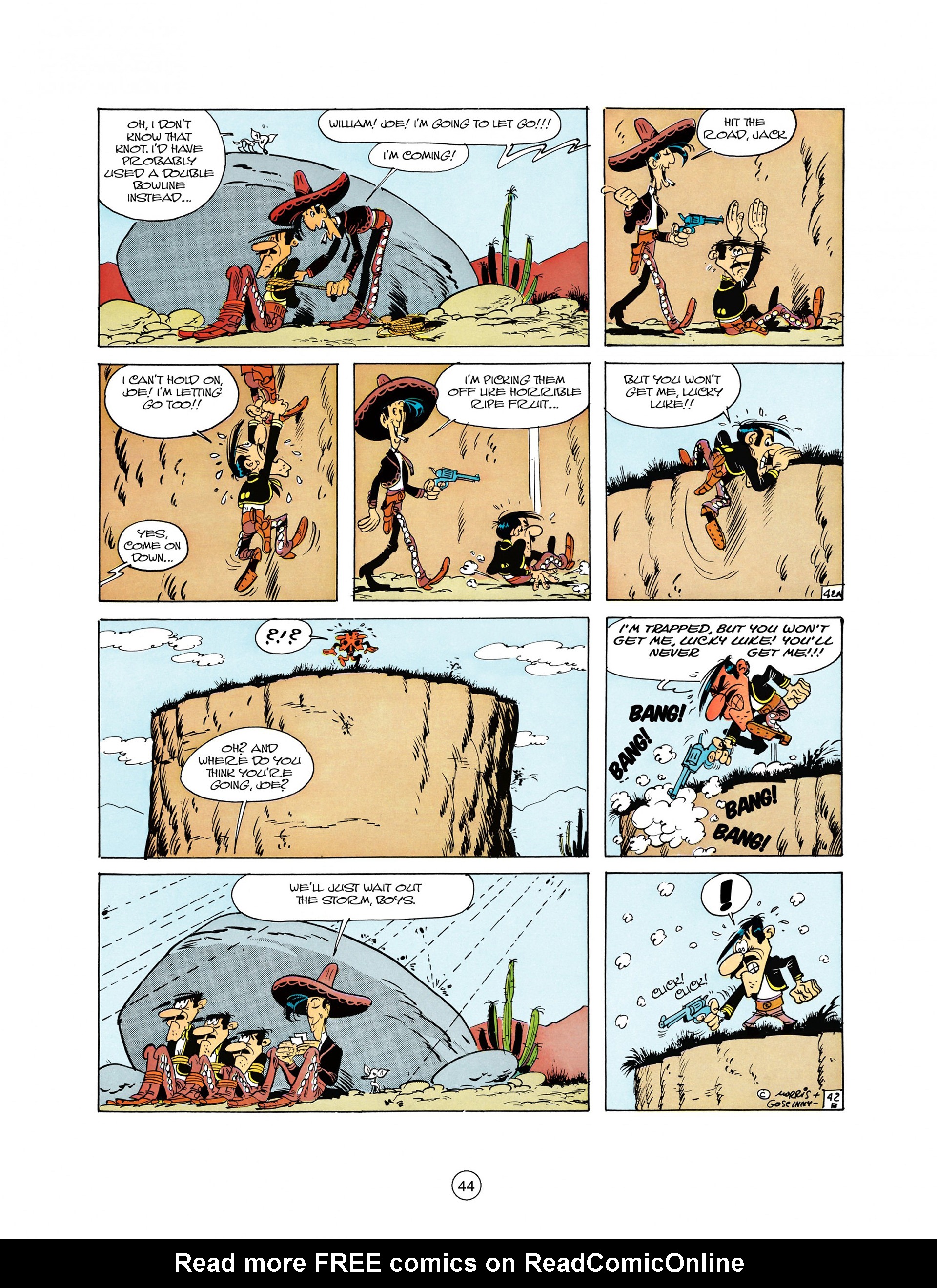 Read online A Lucky Luke Adventure comic -  Issue #10 - 44
