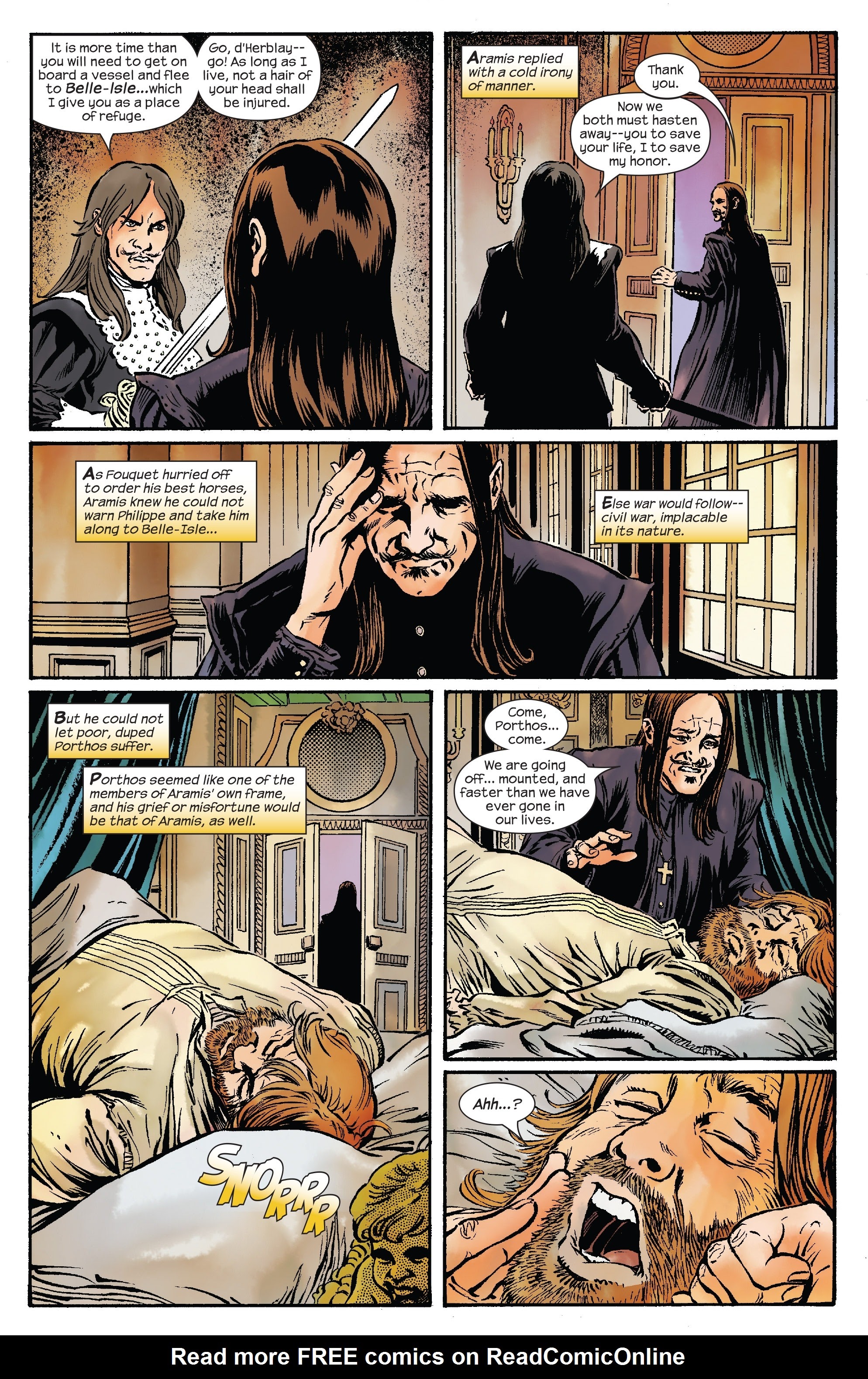 Read online The Man in the Iron Mask comic -  Issue #3 - 12