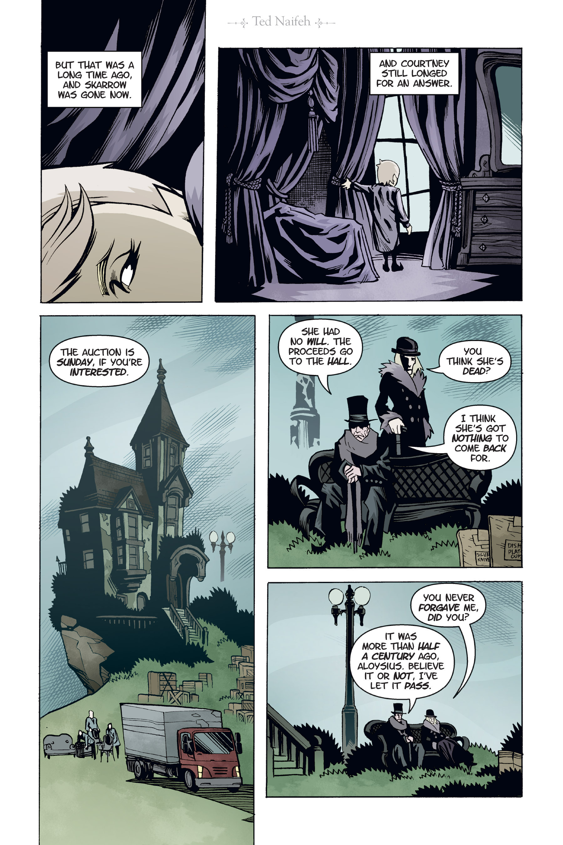 Read online Courtney Crumrin comic -  Issue # _TPB 5 - 108