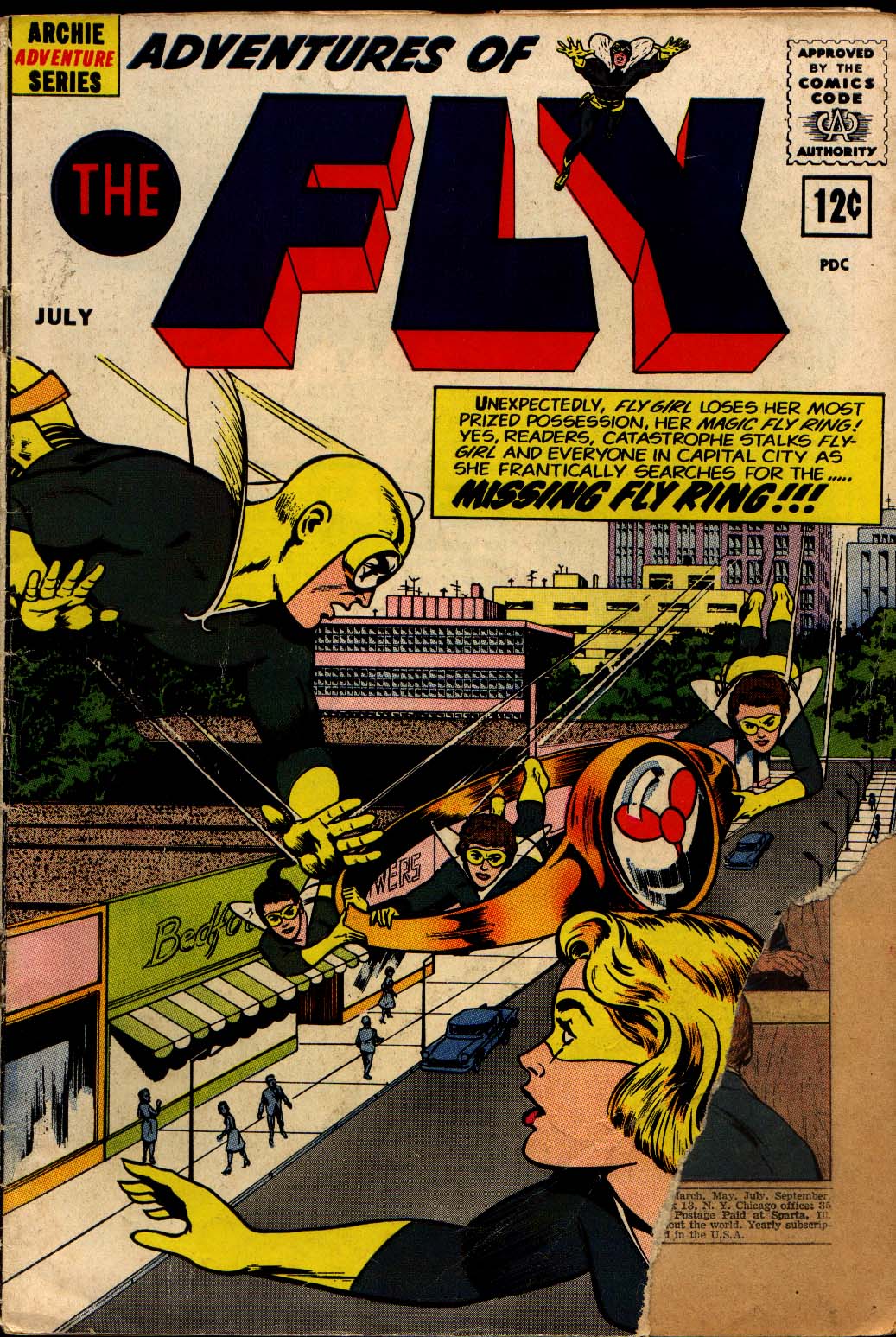 Read online Adventures of the Fly comic -  Issue #20 - 1