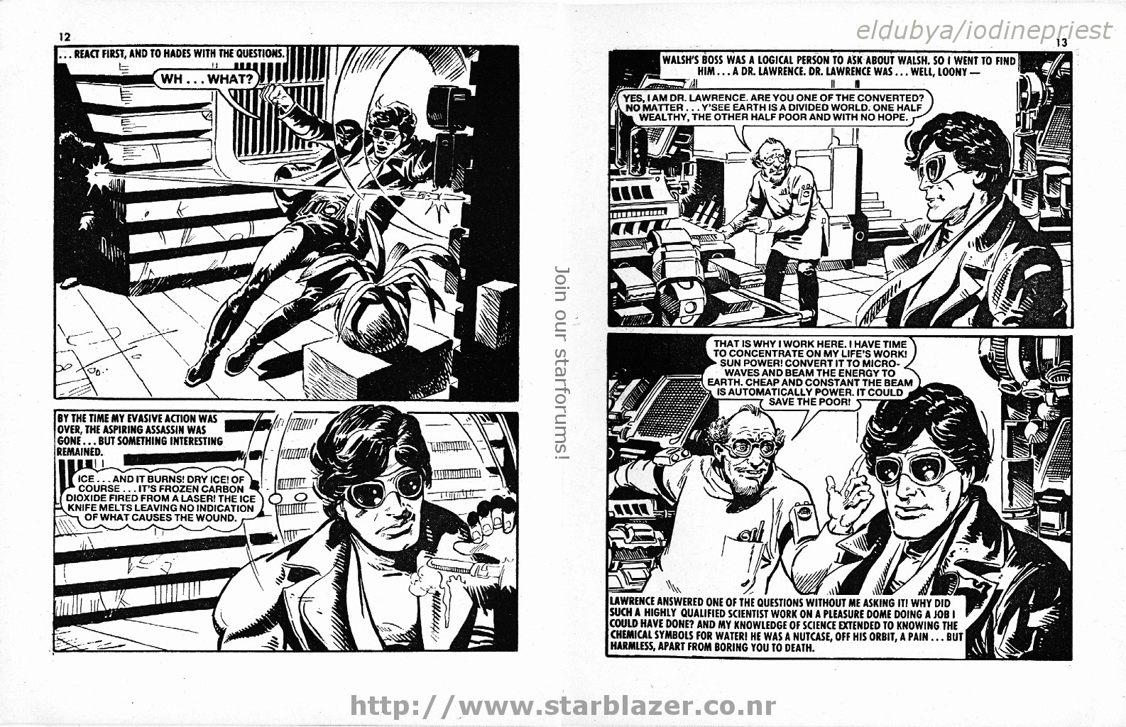 Read online Starblazer comic -  Issue #173 - 8