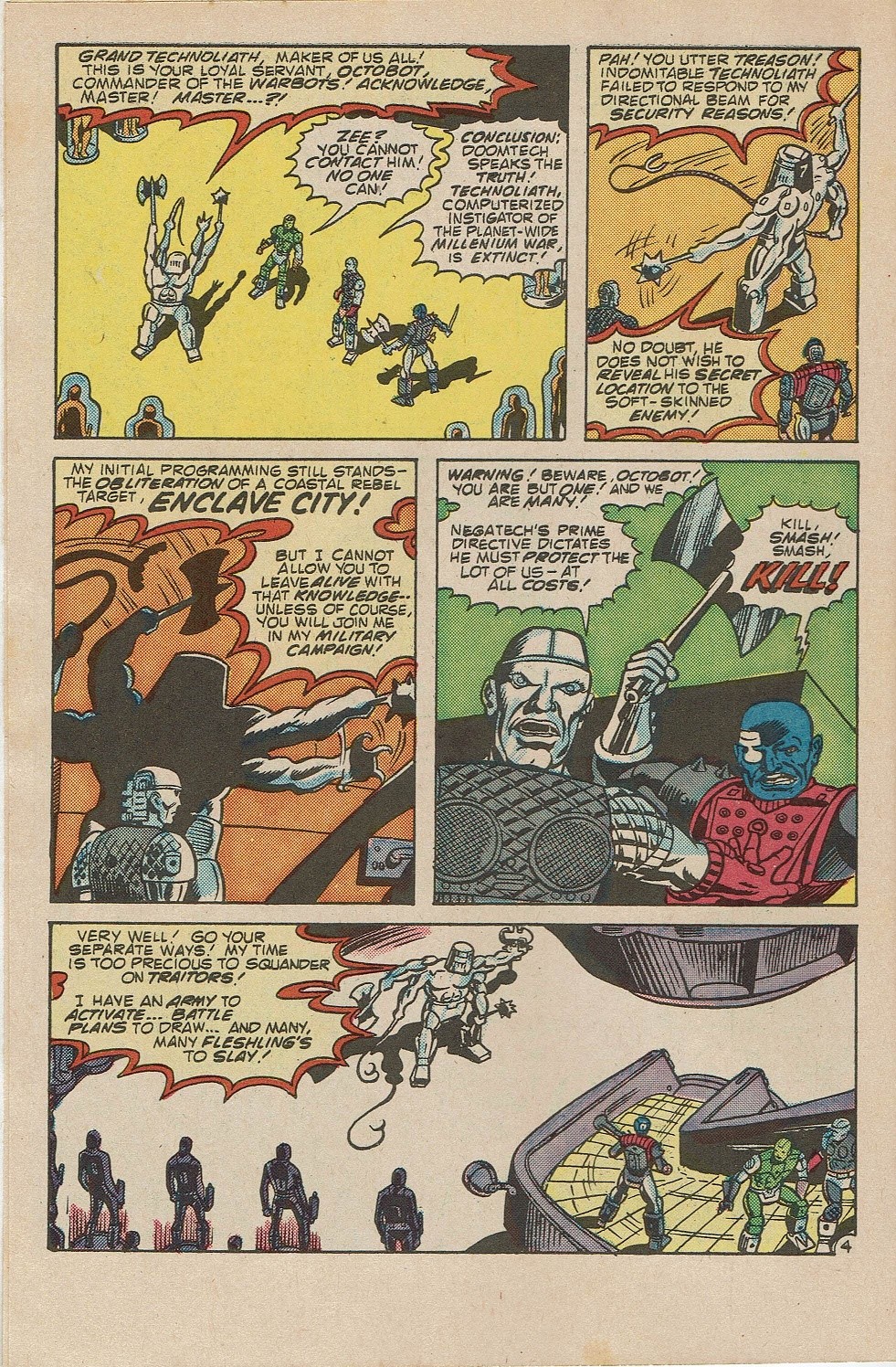 Read online ManTech Robot Warriors comic -  Issue #3 - 6