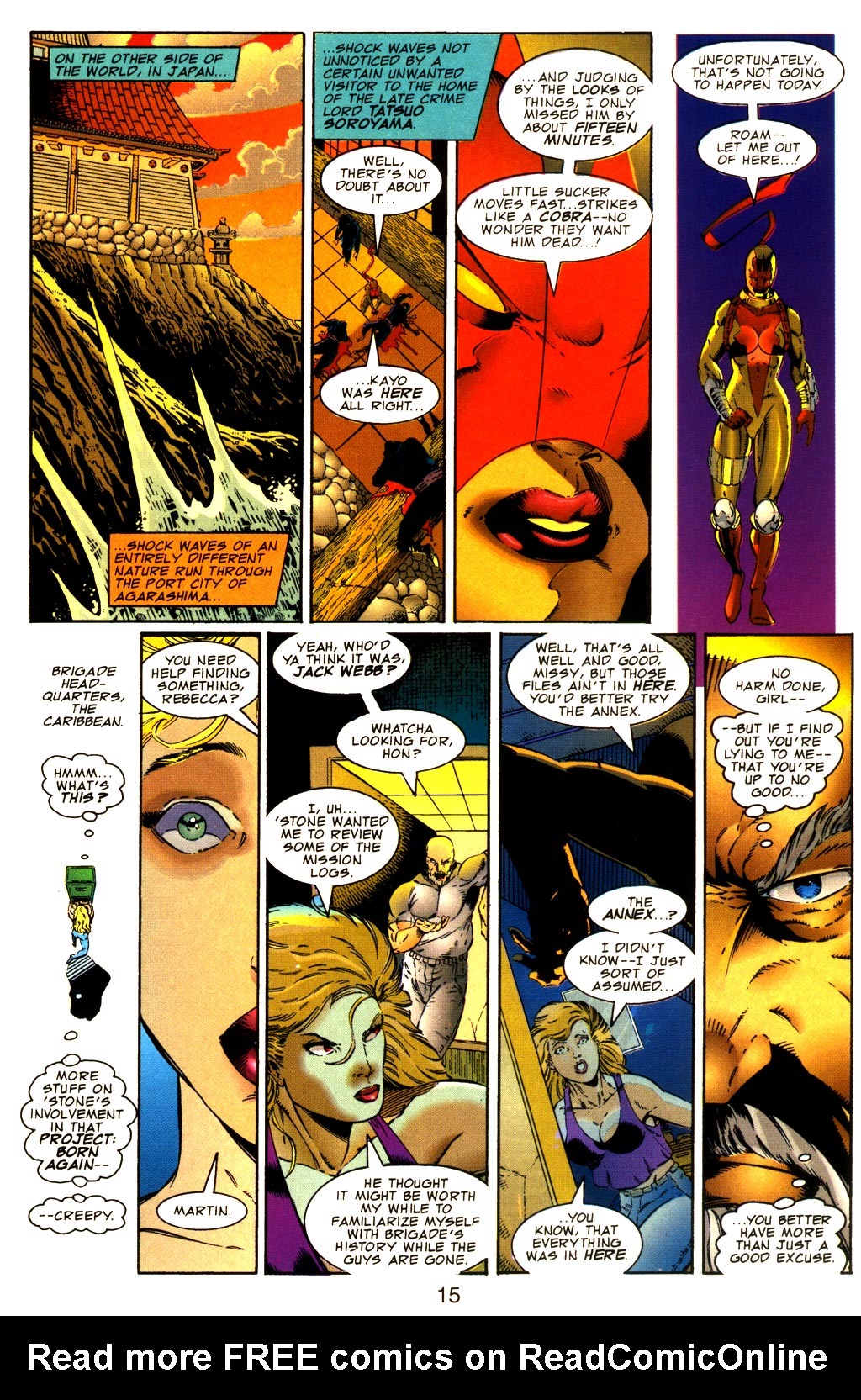Read online Brigade (1993) comic -  Issue #7 - 14