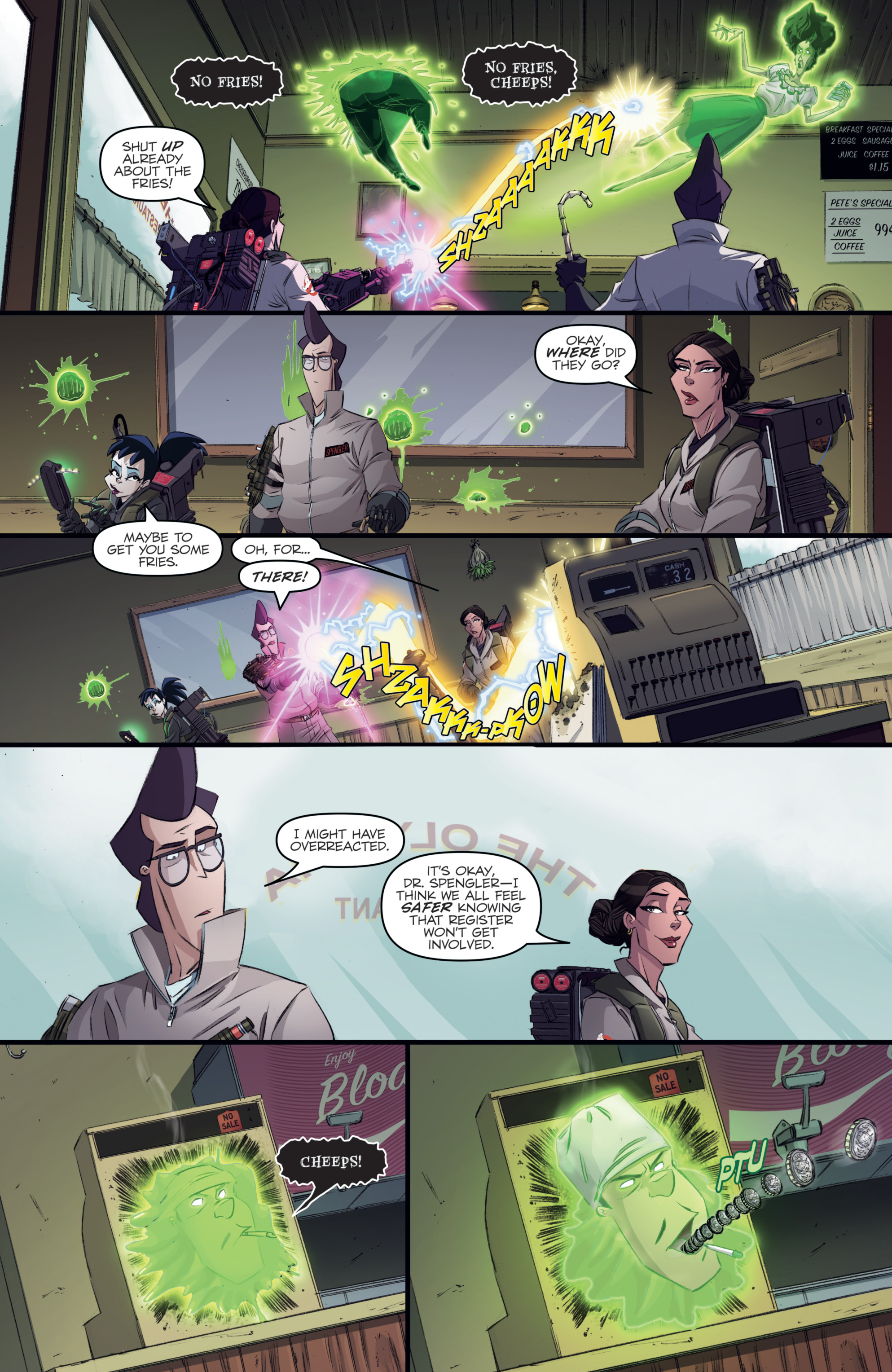 Read online Ghostbusters: International comic -  Issue #4 - 15