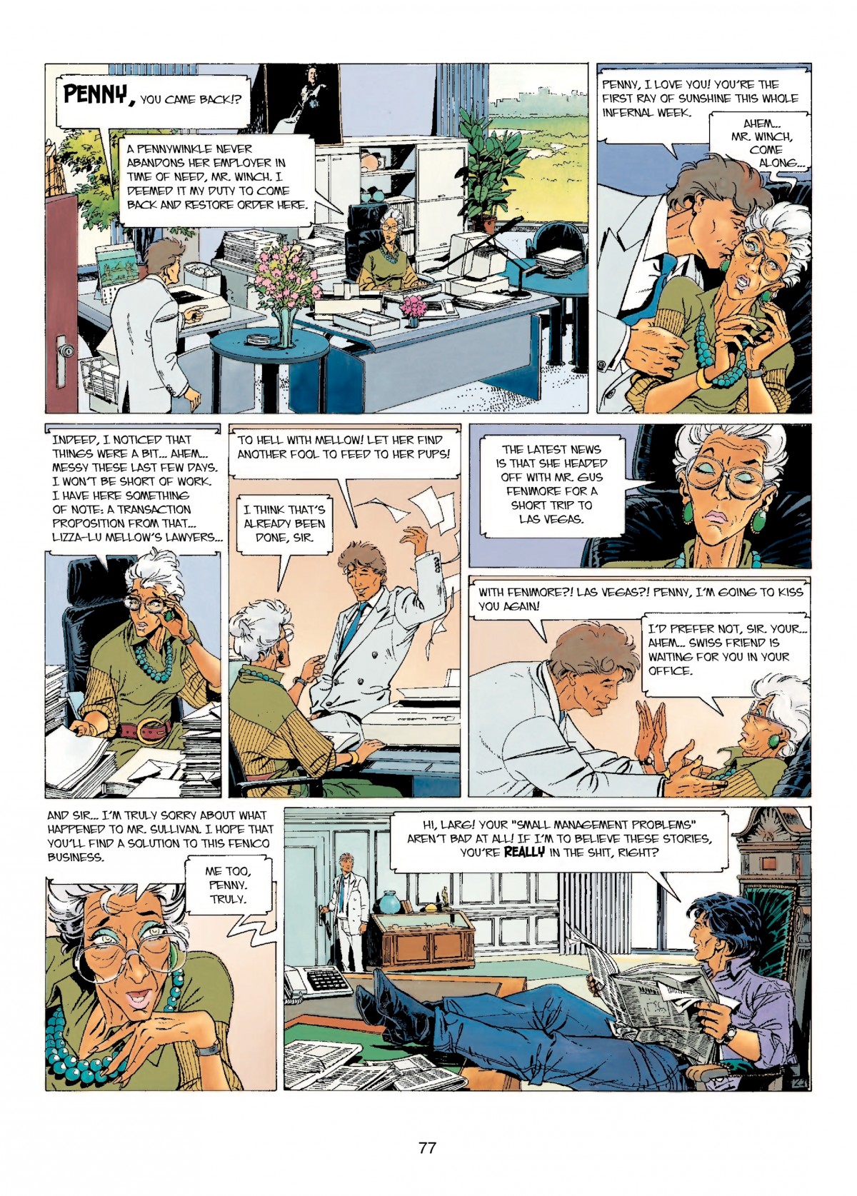 Read online Largo Winch comic -  Issue # TPB 2 - 76