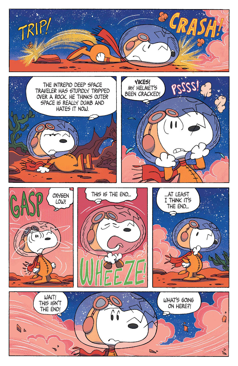 Read online Snoopy: A Beagle of Mars comic -  Issue # TPB - 29