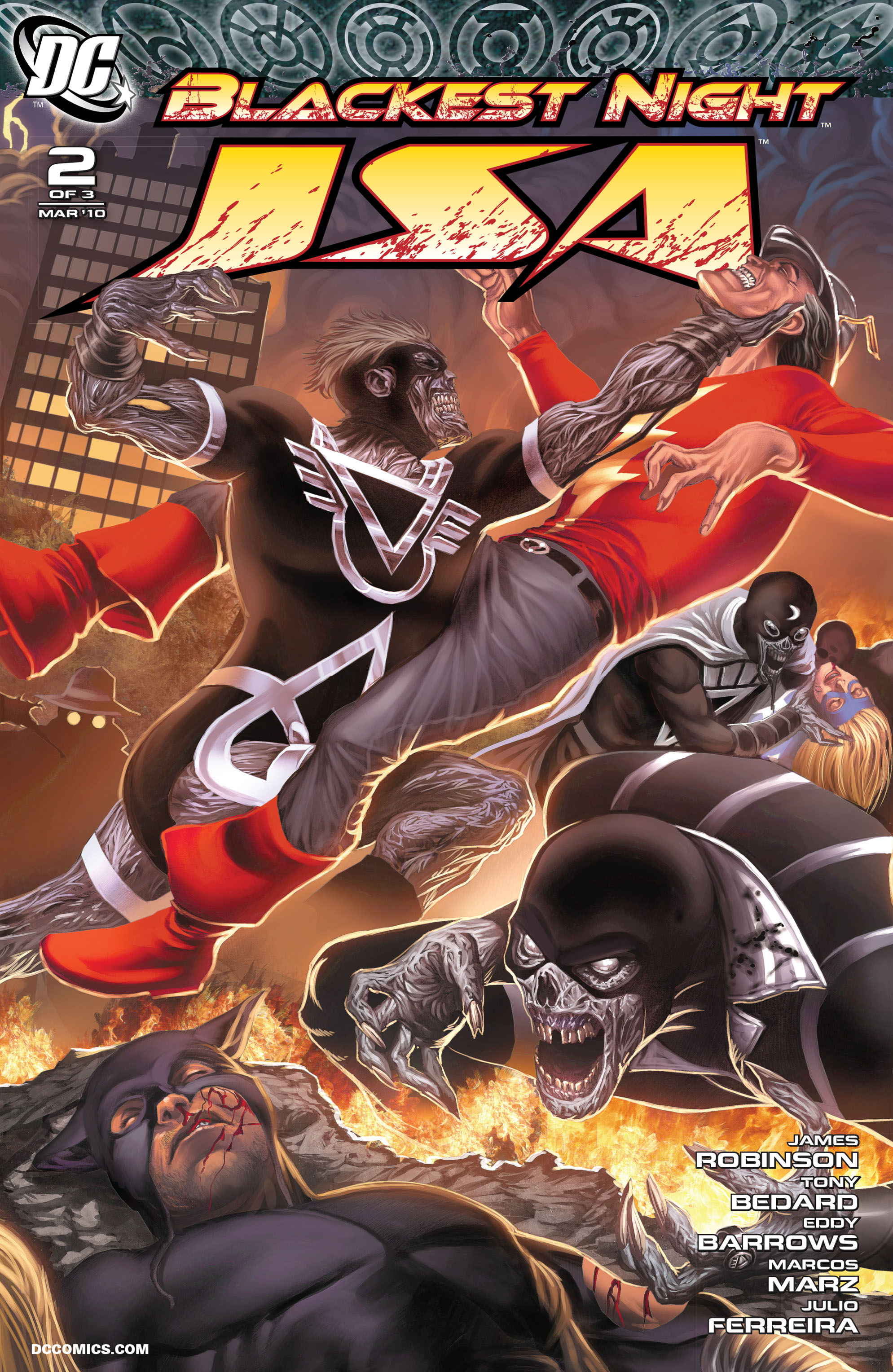Read online Blackest Night: JSA comic -  Issue #2 - 1