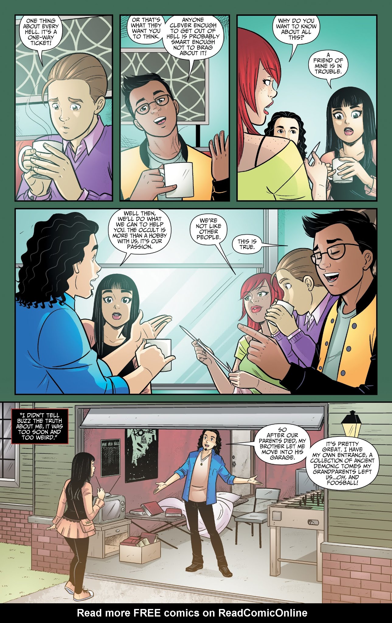 Read online Exorsisters comic -  Issue #3 - 14