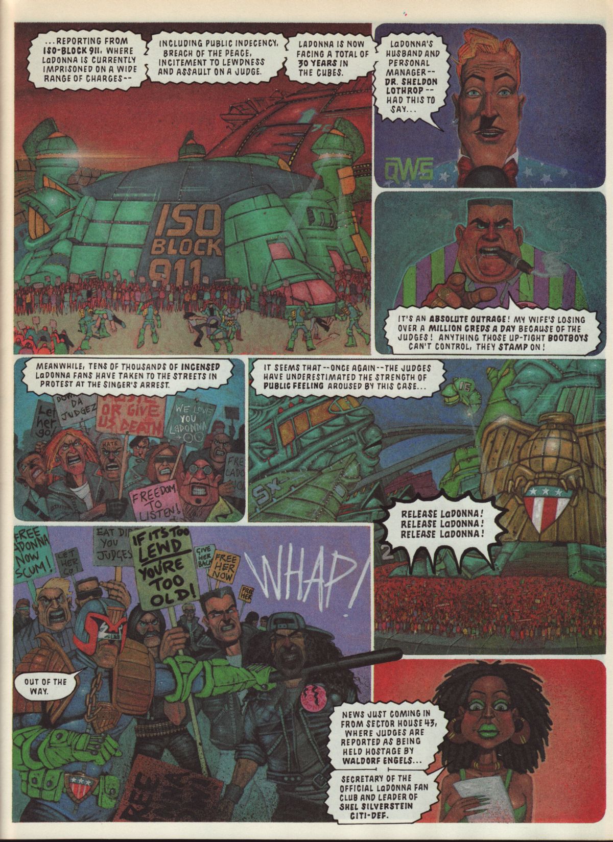 Read online Judge Dredd: The Megazine (vol. 2) comic -  Issue #30 - 9