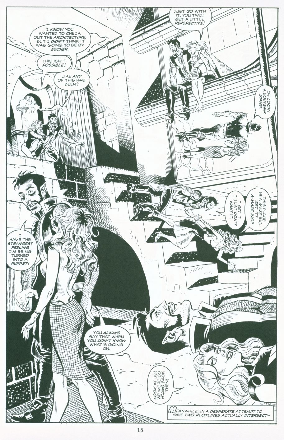 Read online Soulsearchers and Company comic -  Issue #64 - 19