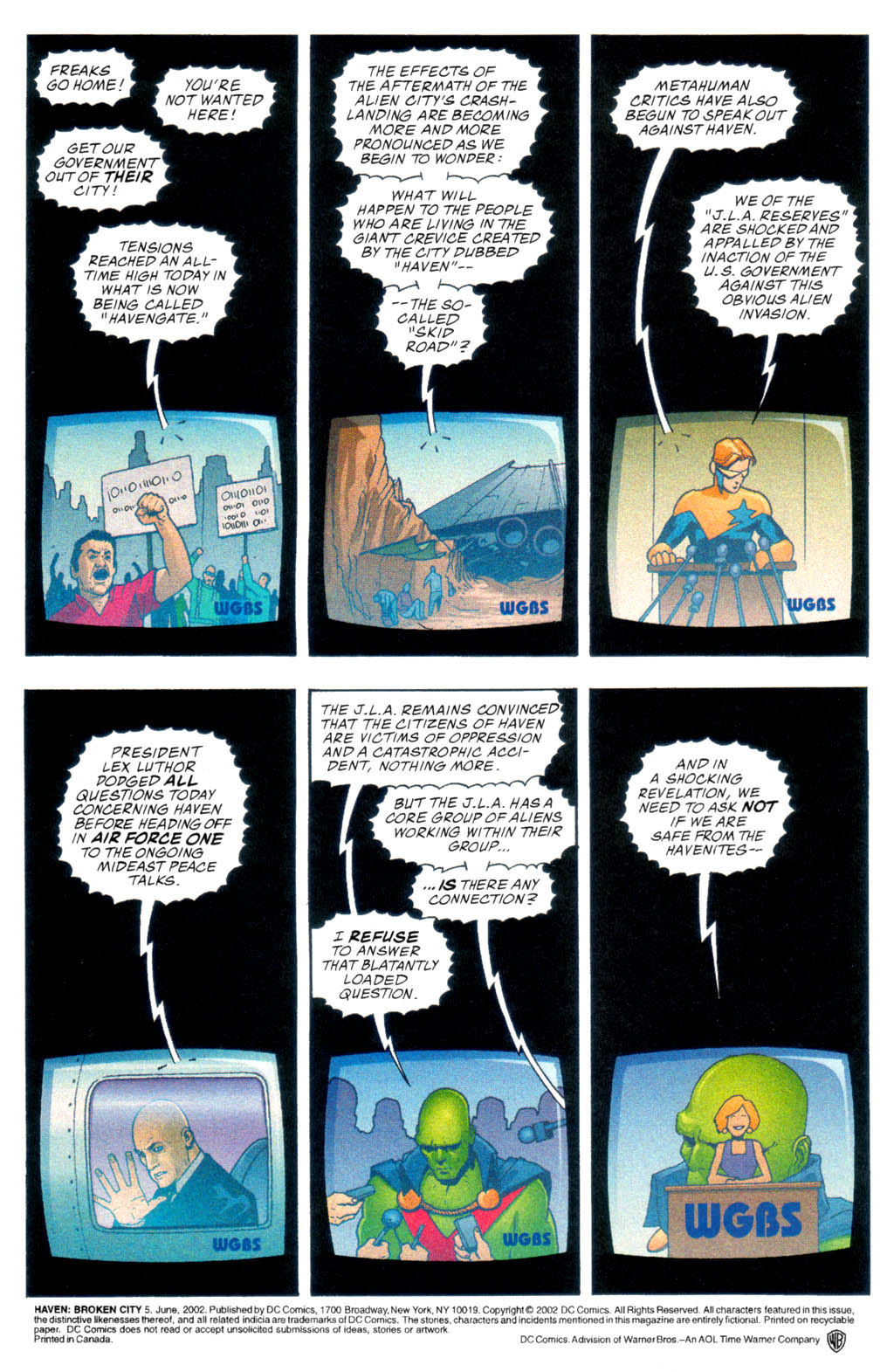 Read online Haven: The Broken City comic -  Issue #5 - 2