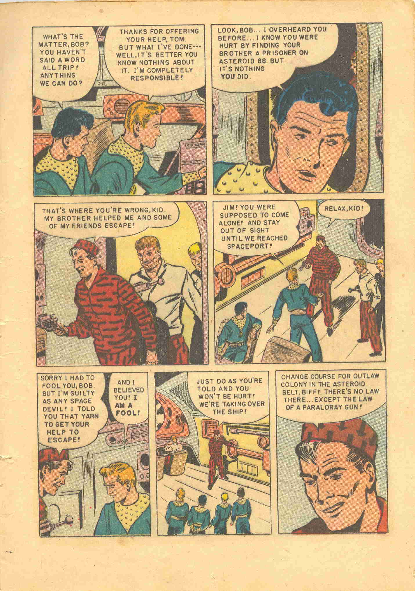 Read online Tom Corbett, Space Cadet comic -  Issue #7 - 13