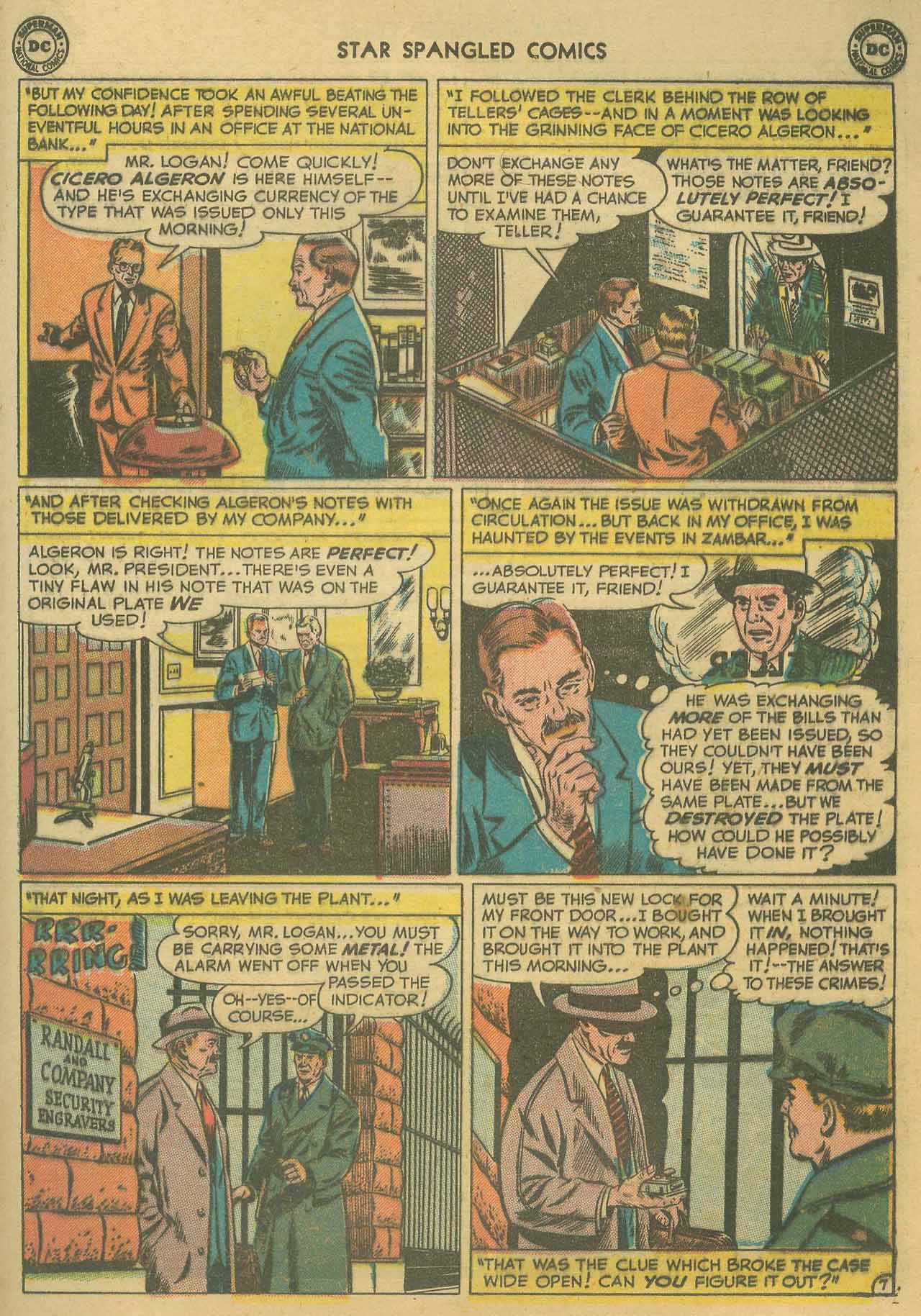 Read online Star Spangled Comics comic -  Issue #116 - 31