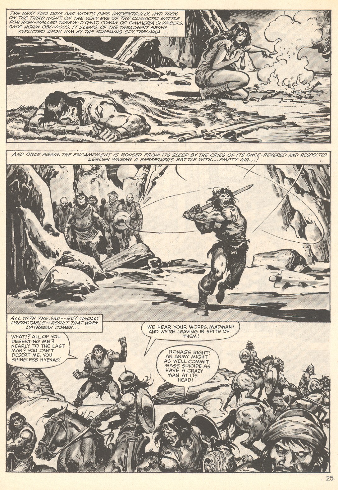 Read online The Savage Sword Of Conan comic -  Issue #78 - 25