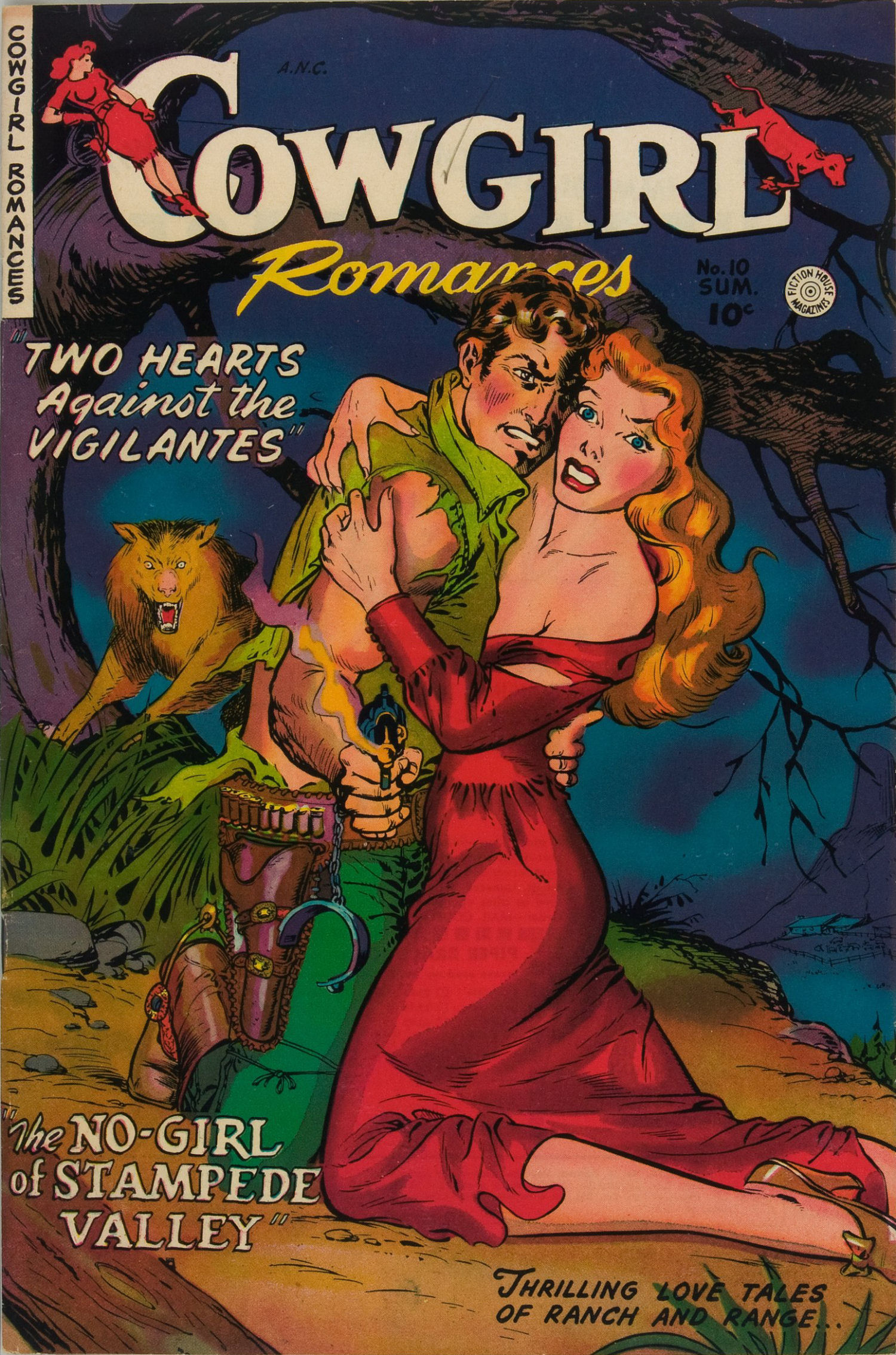 Read online Cowgirl Romances (1950) comic -  Issue #10 - 1