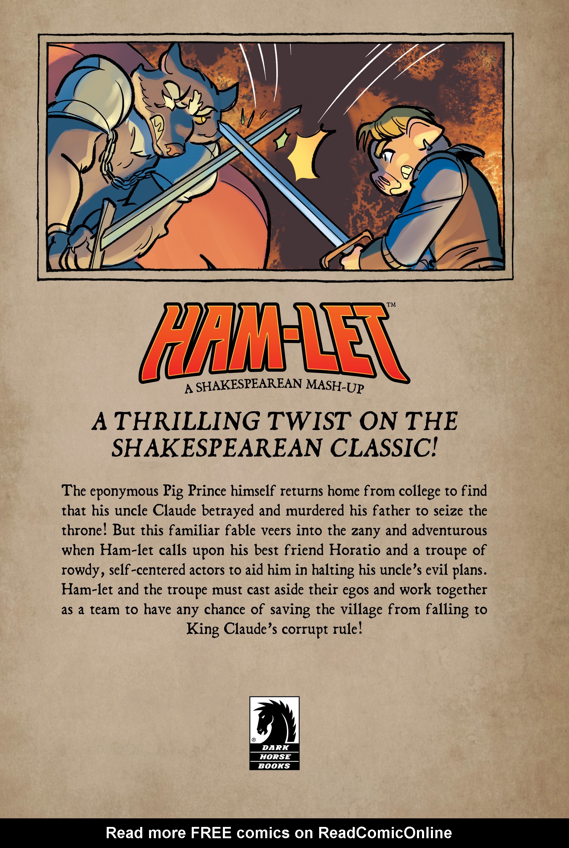 Read online Ham-let: A Shakespearean Mash-up comic -  Issue # Full - 67