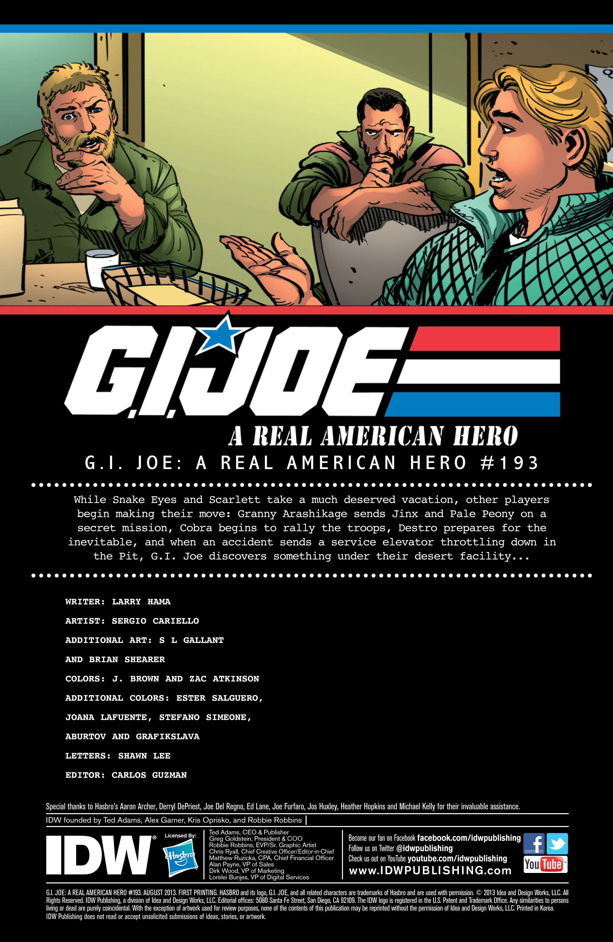 Read online G.I. Joe: A Real American Hero comic -  Issue #193 - 2