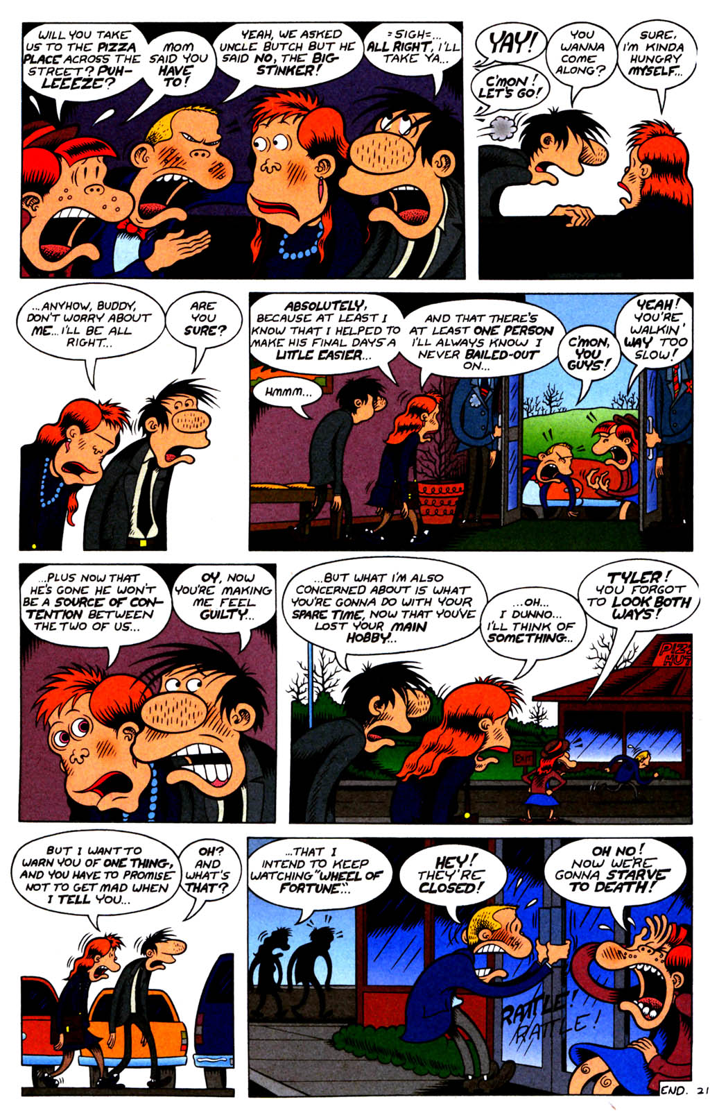 Read online Hate comic -  Issue #22 - 23