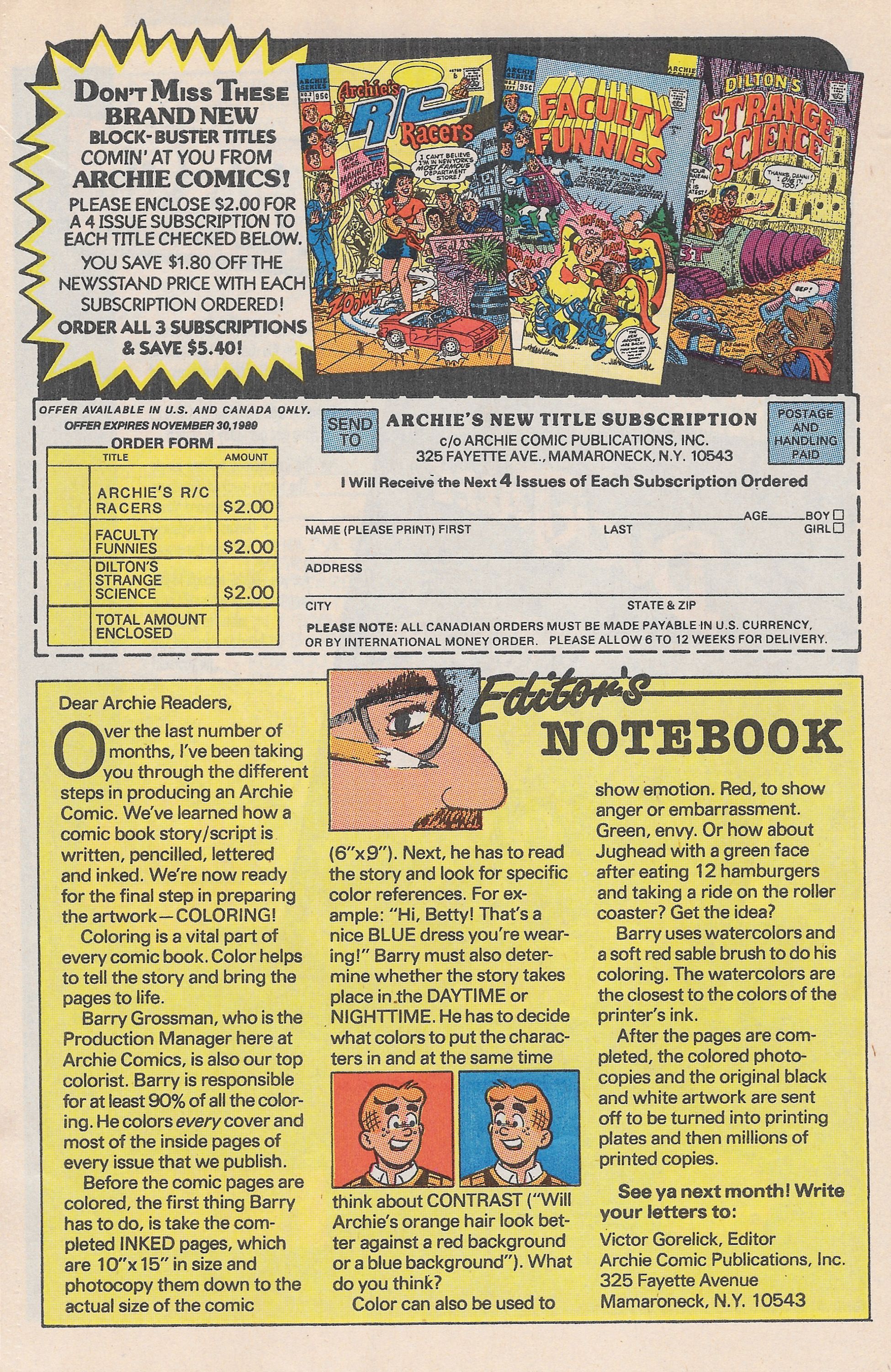 Read online Life With Archie (1958) comic -  Issue #275 - 10