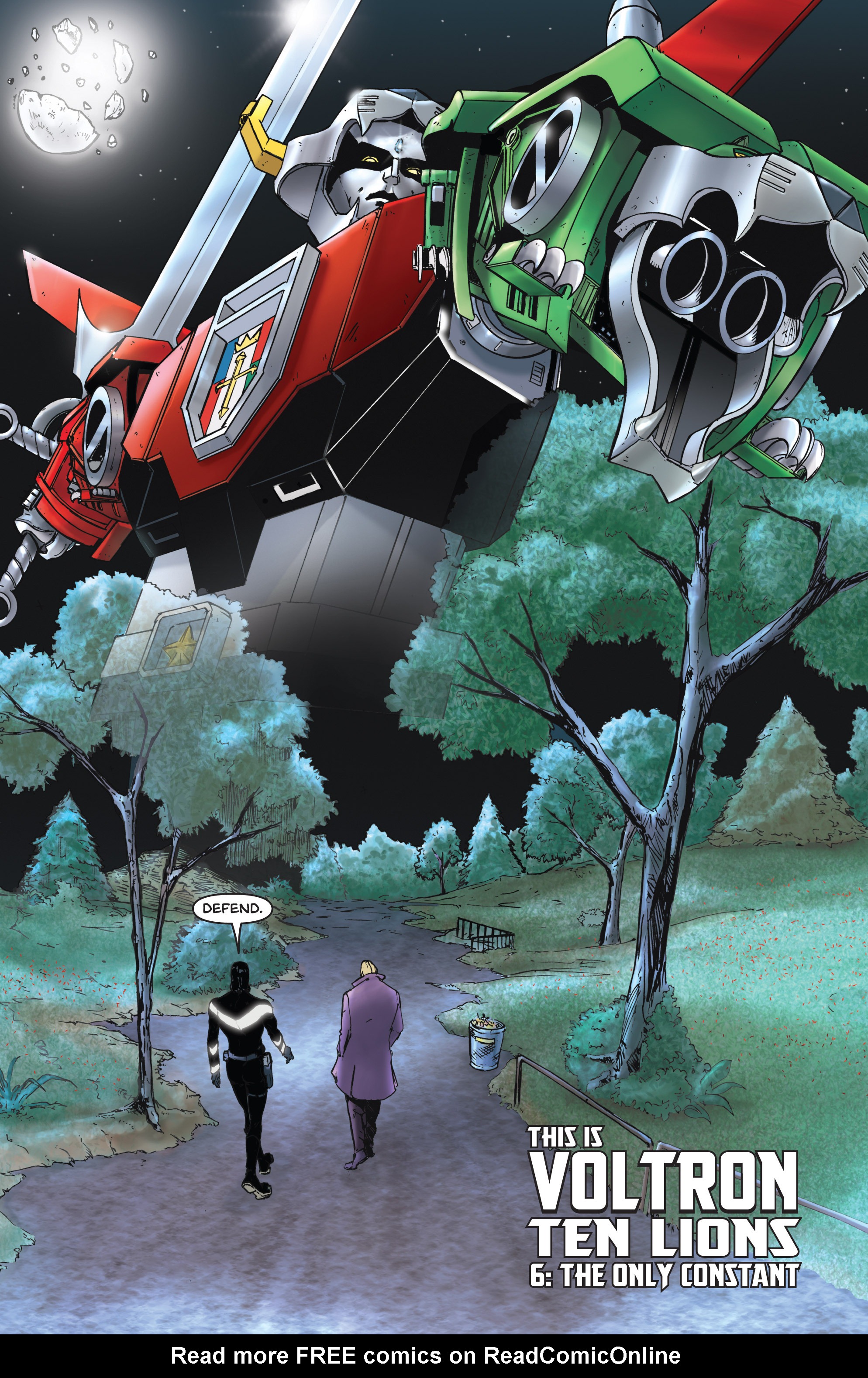 Read online Voltron comic -  Issue #12 - 22
