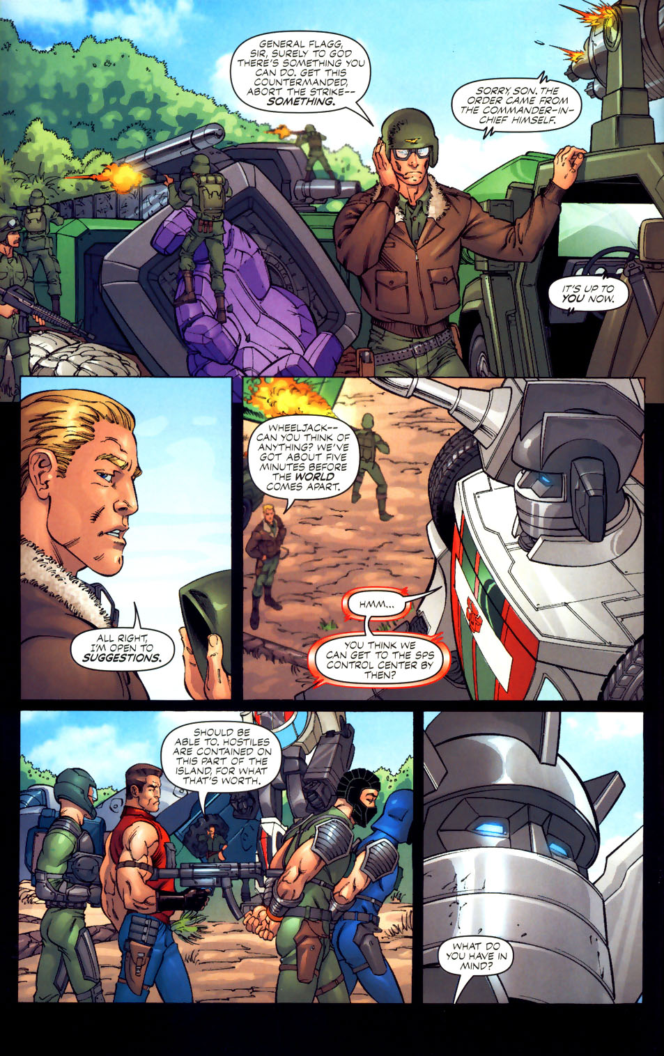 Read online G.I. Joe vs. The Transformers comic -  Issue #6 - 5