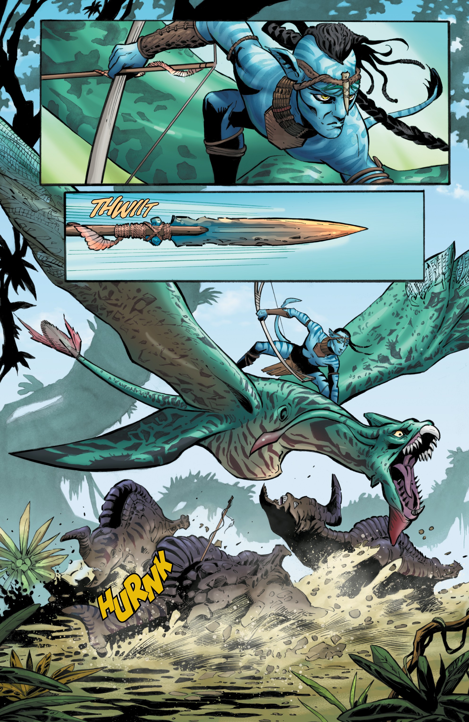 Read online Avatar: Tsu'tey's Path comic -  Issue #3 - 7