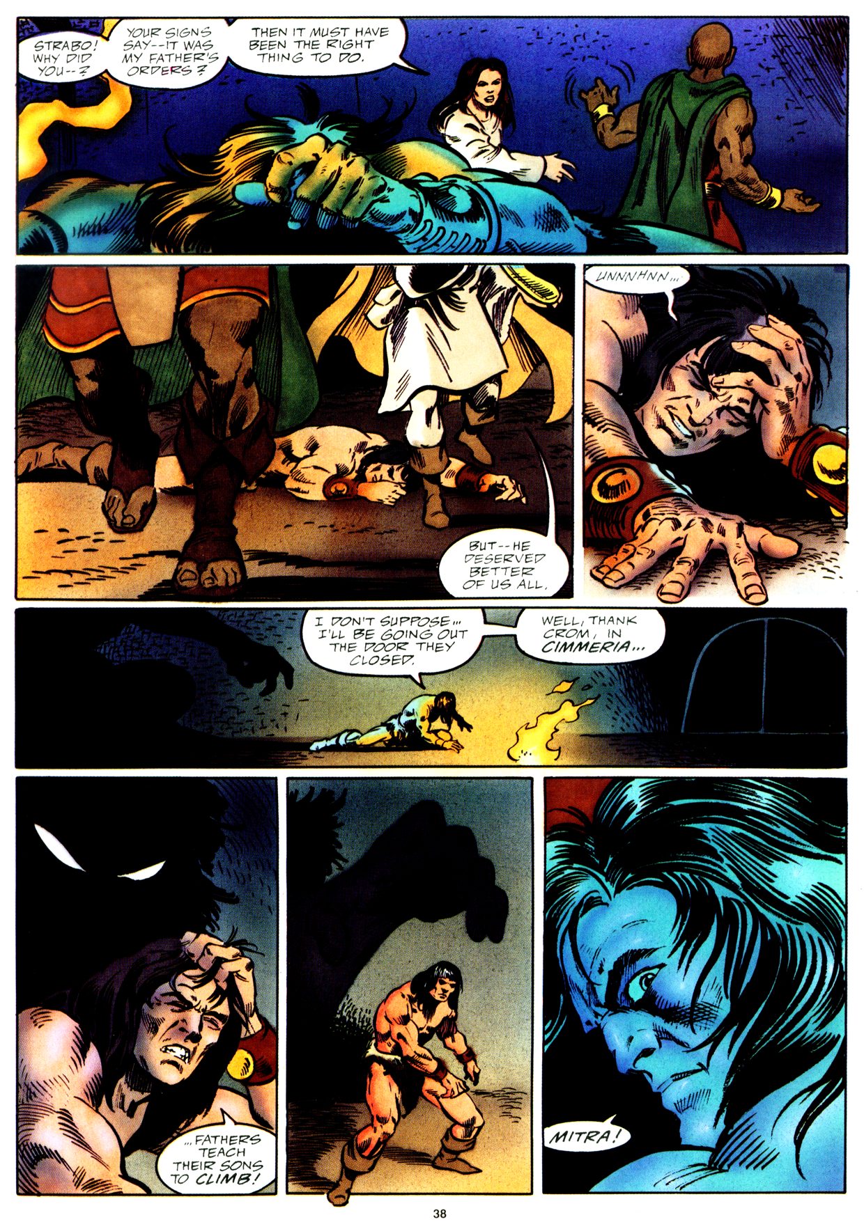 Read online Marvel Graphic Novel comic -  Issue #59 - Conan - The Horn of Azoth - 38