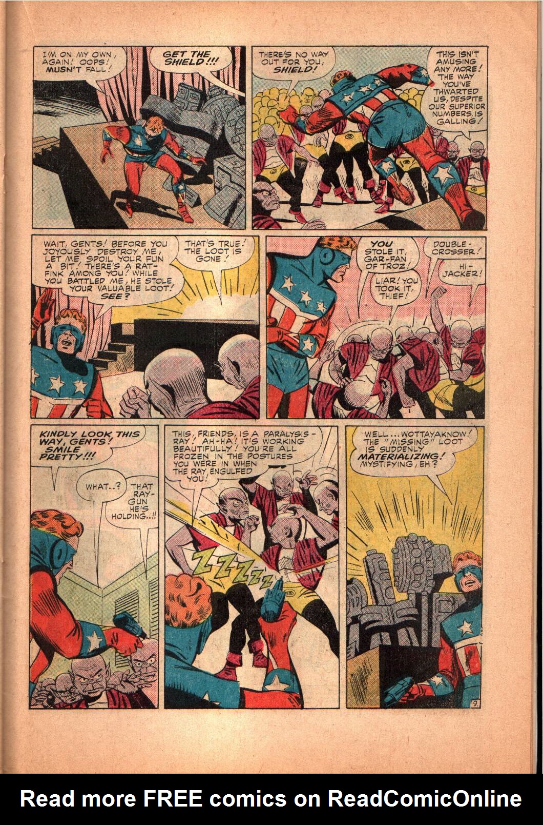 Read online Fly Man comic -  Issue #35 - 20