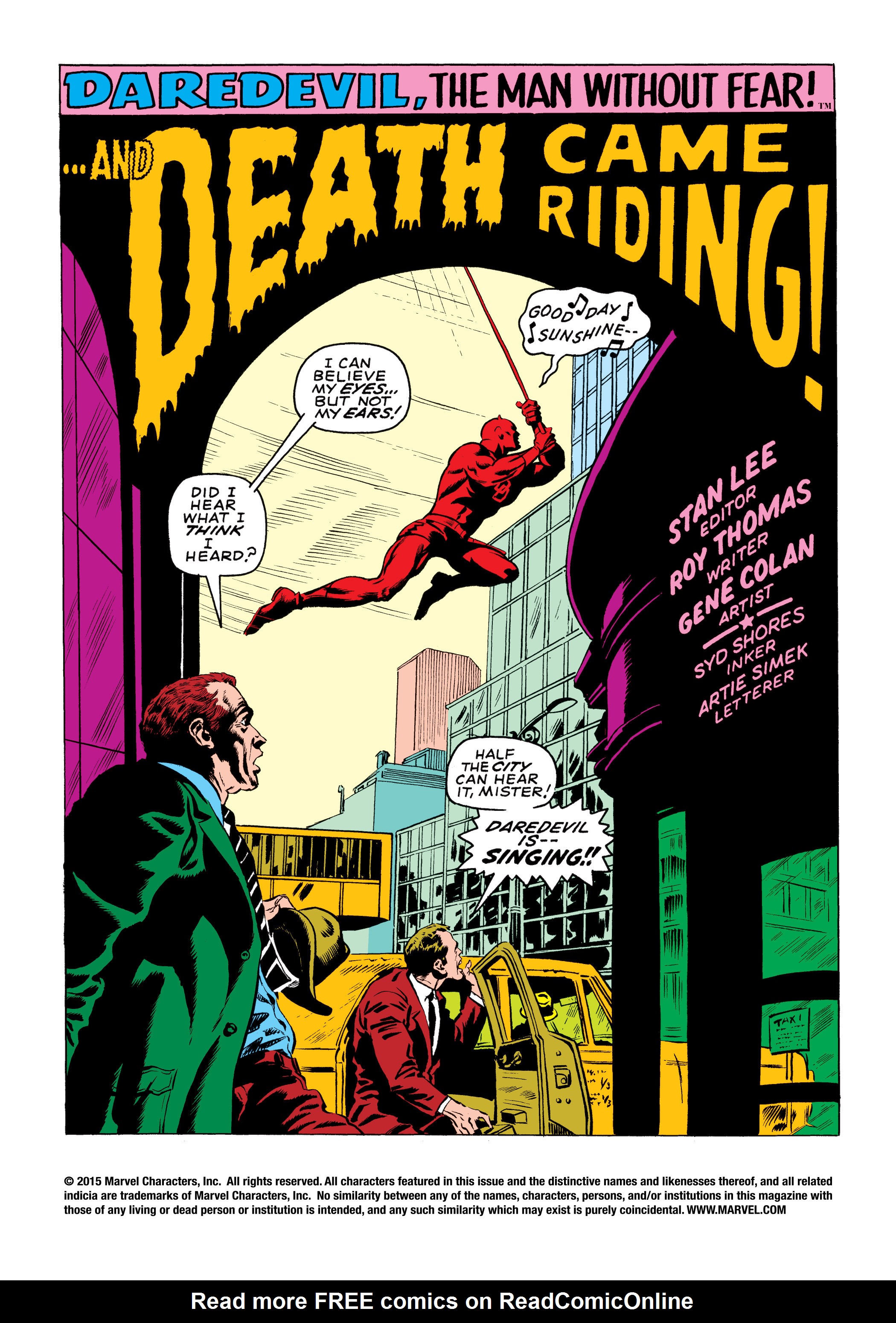 Read online Marvel Masterworks: Daredevil comic -  Issue # TPB 6 (Part 1) - 49