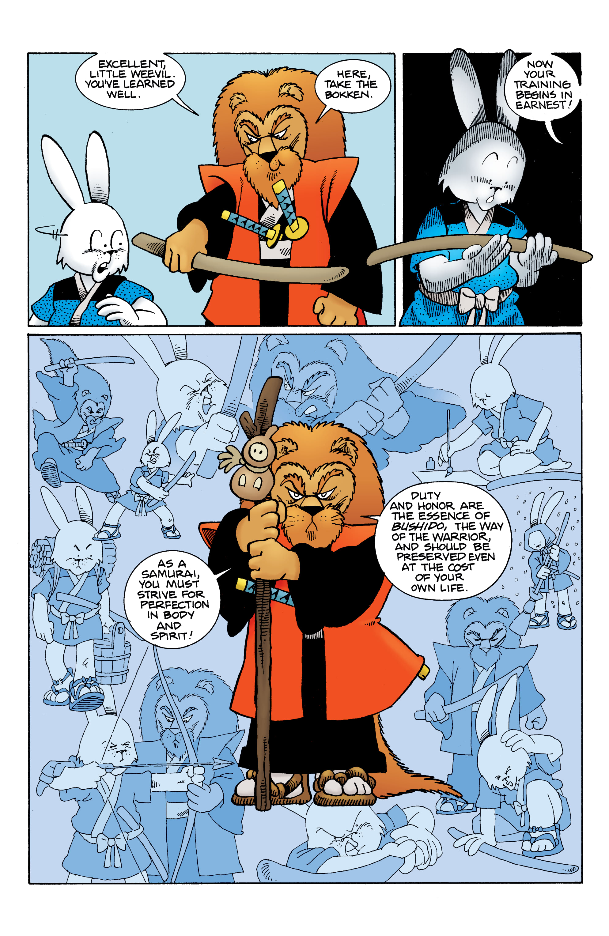 Read online Usagi Yojimbo Color Classics comic -  Issue #1 - 19