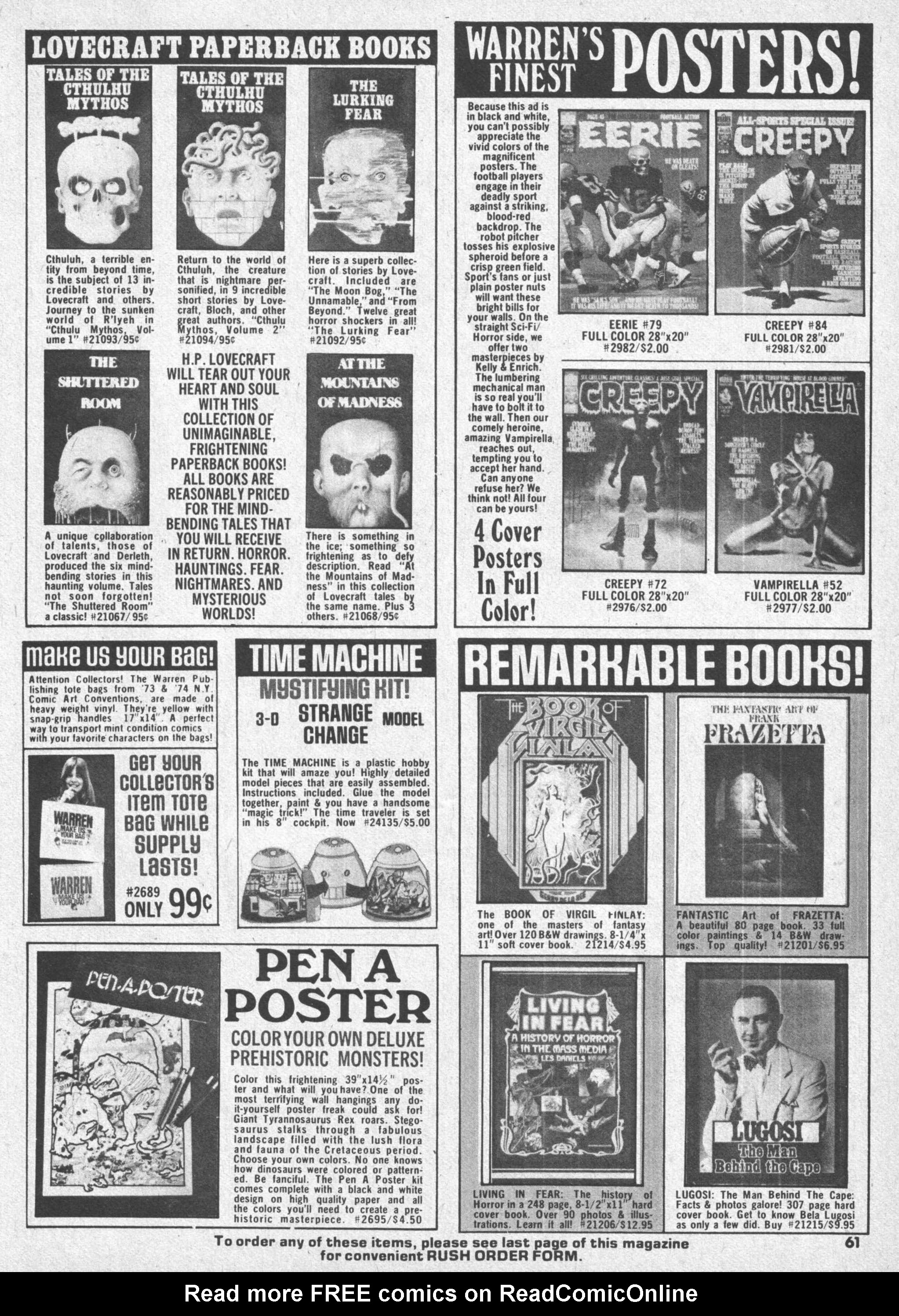 Read online Vampirella (1969) comic -  Issue #59 - 61