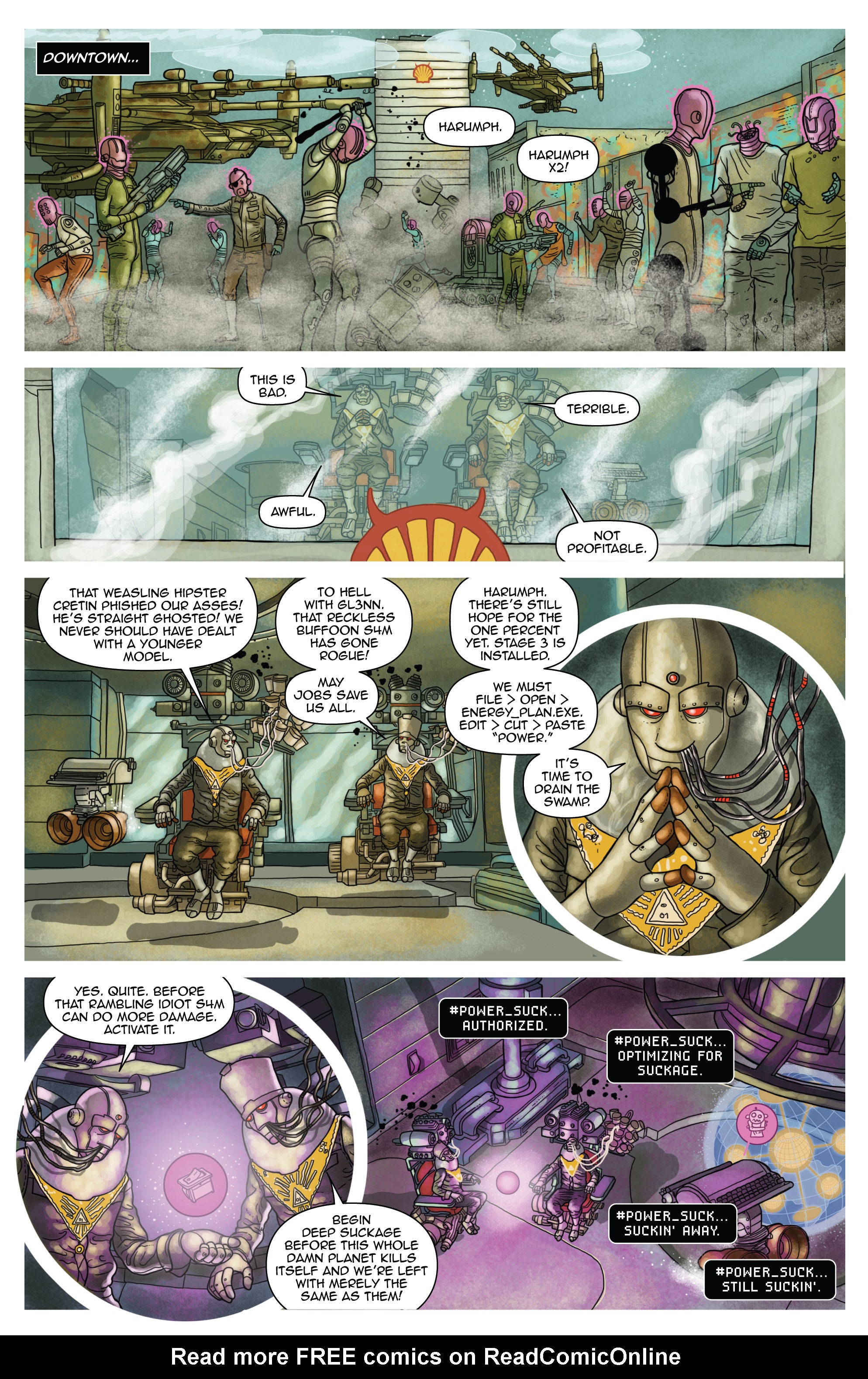 Read online D4VEocracy comic -  Issue #4 - 7