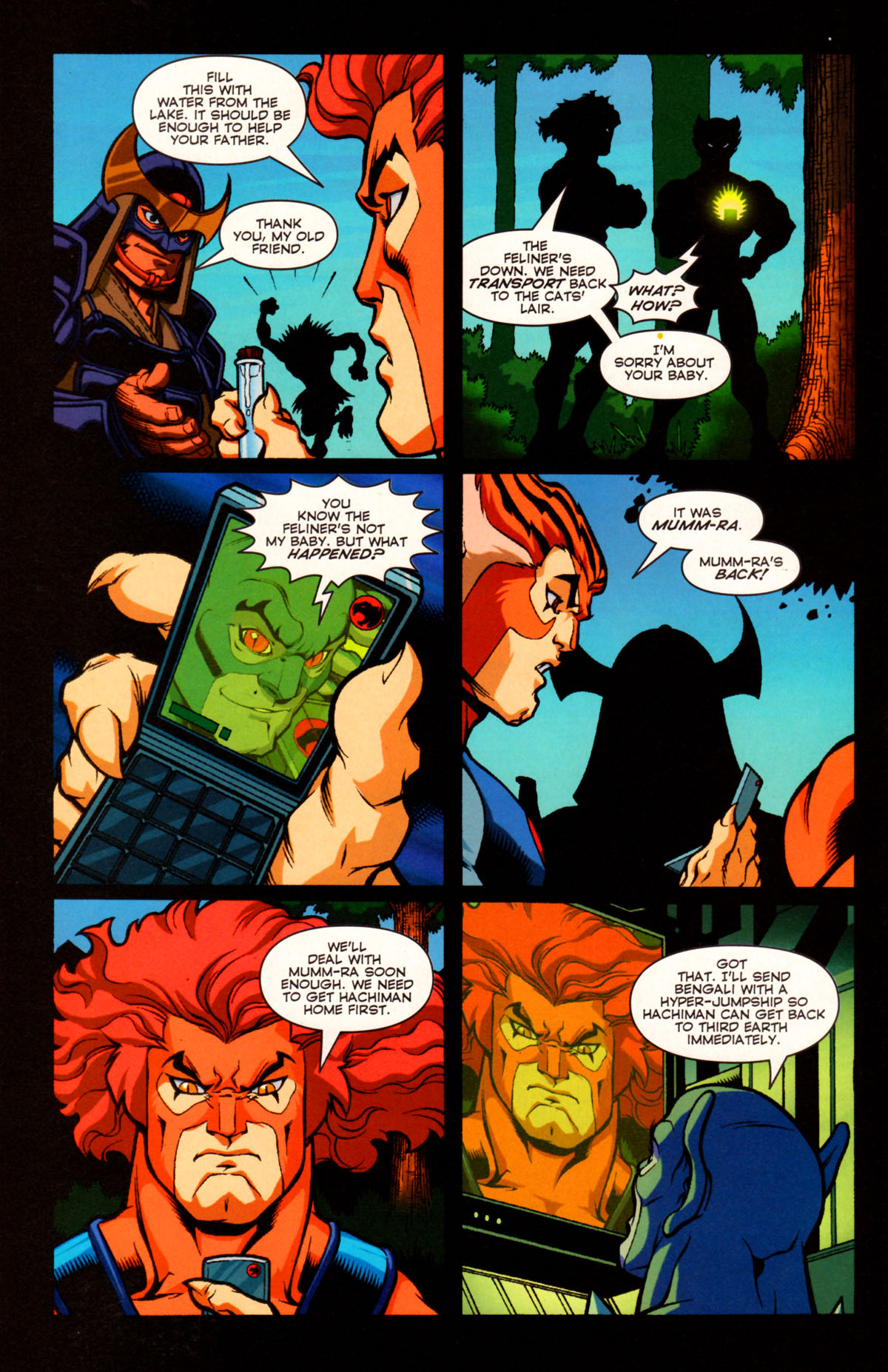 Read online ThunderCats (2002) comic -  Issue #2 - 21