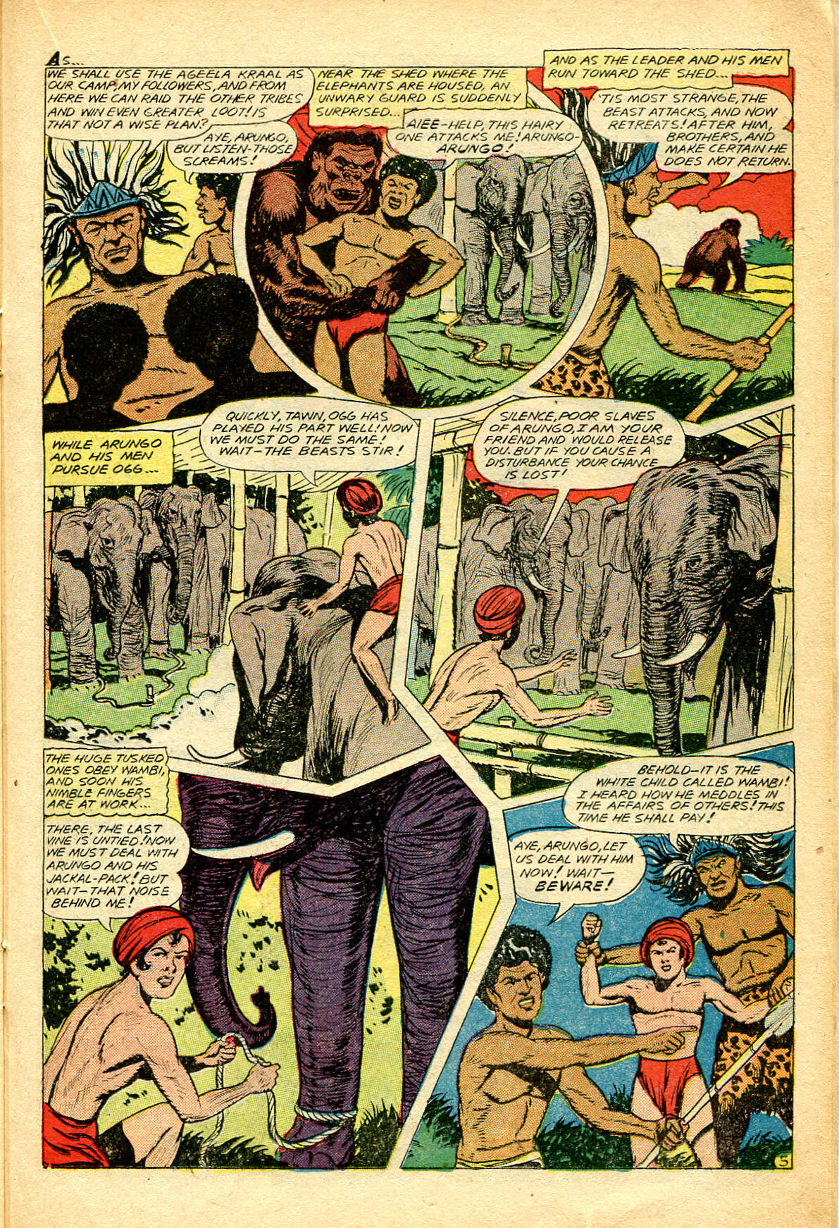 Read online Jungle Comics comic -  Issue #115 - 33
