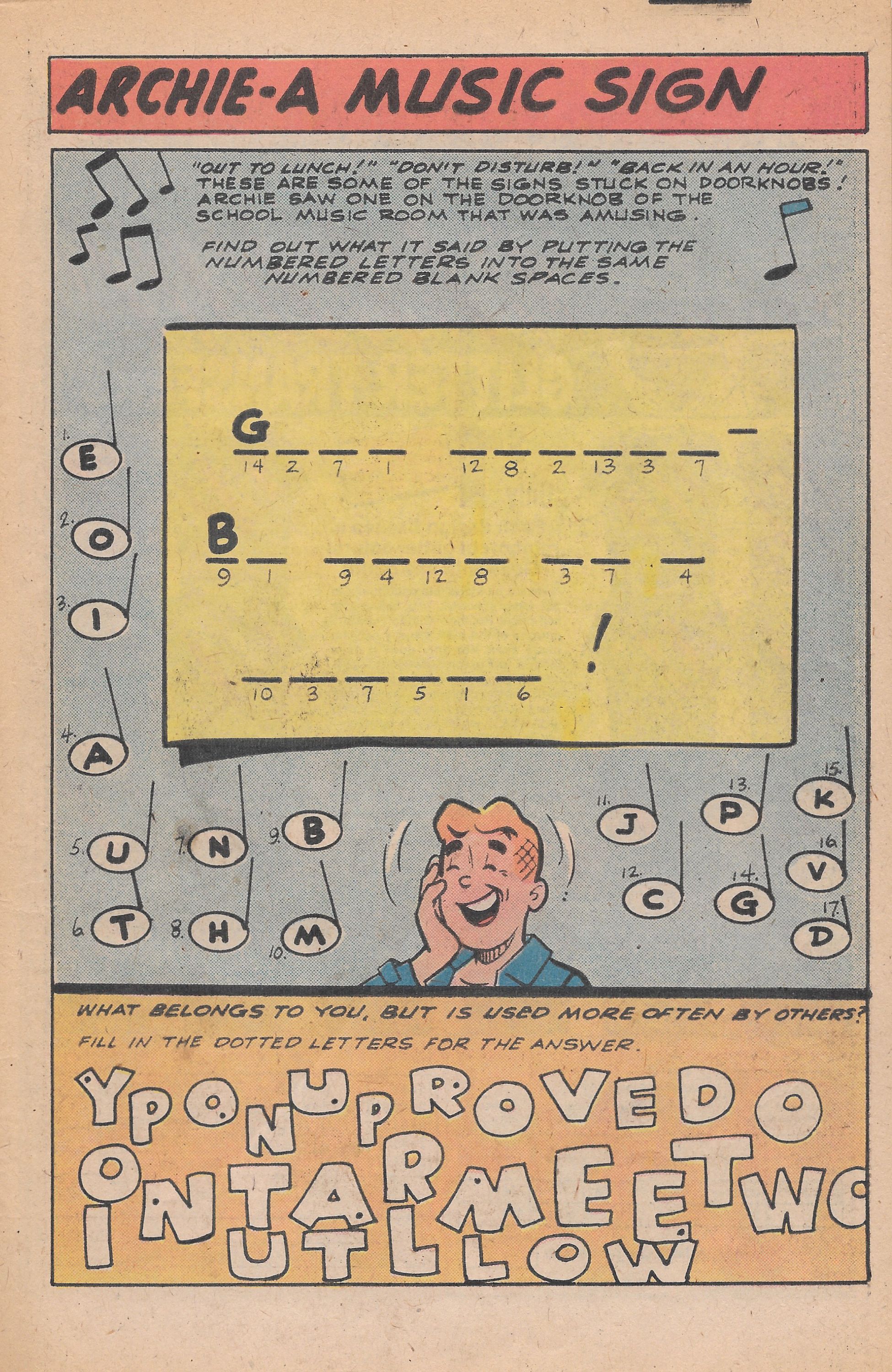 Read online Archie's TV Laugh-Out comic -  Issue #75 - 27