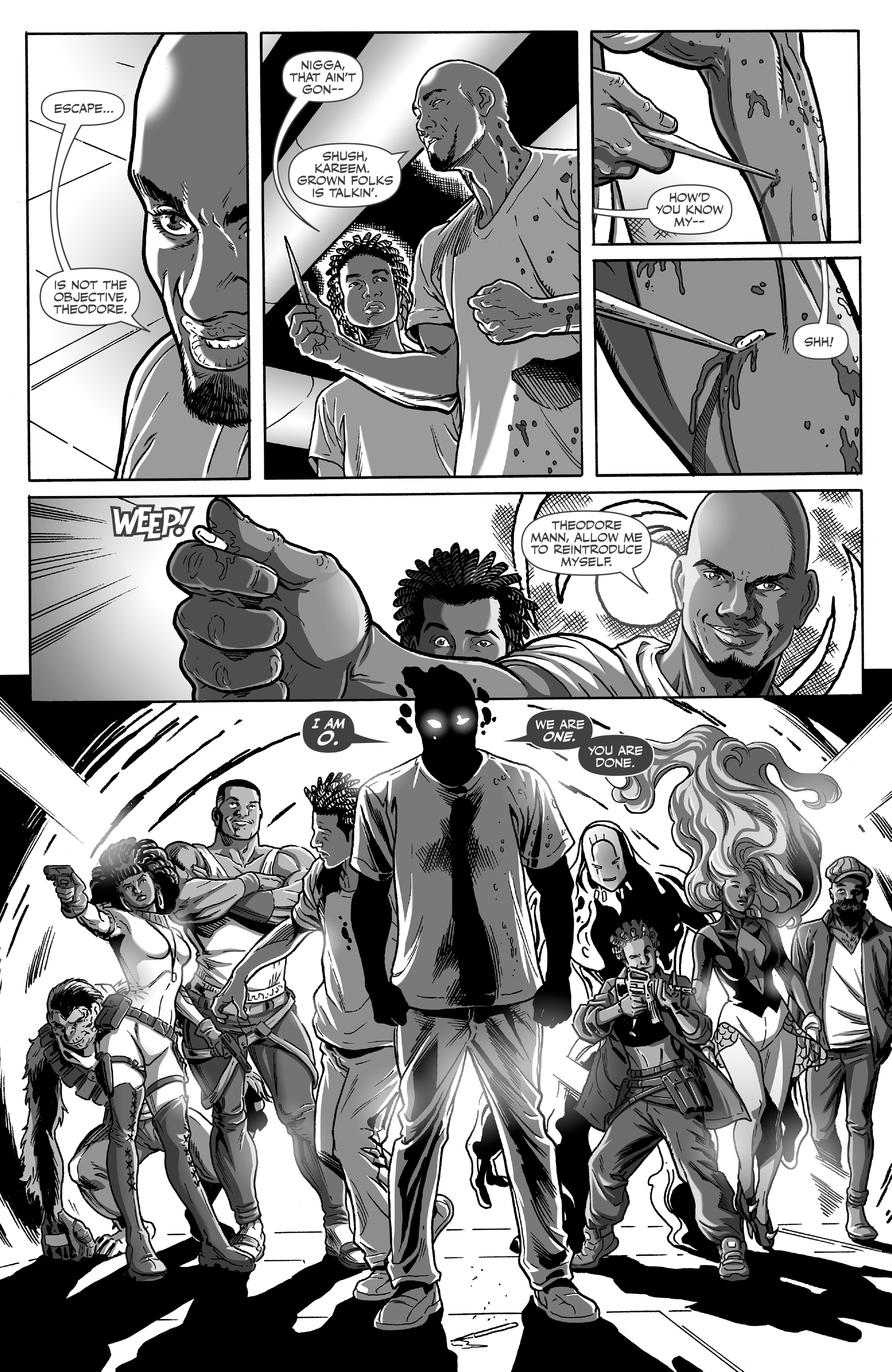 Read online Black comic -  Issue #5 - 22