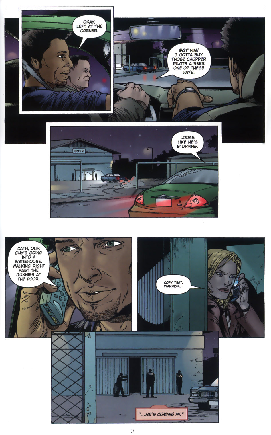 Read online CSI: Crime Scene Investigation: Thicker Than Blood comic -  Issue # Full - 39