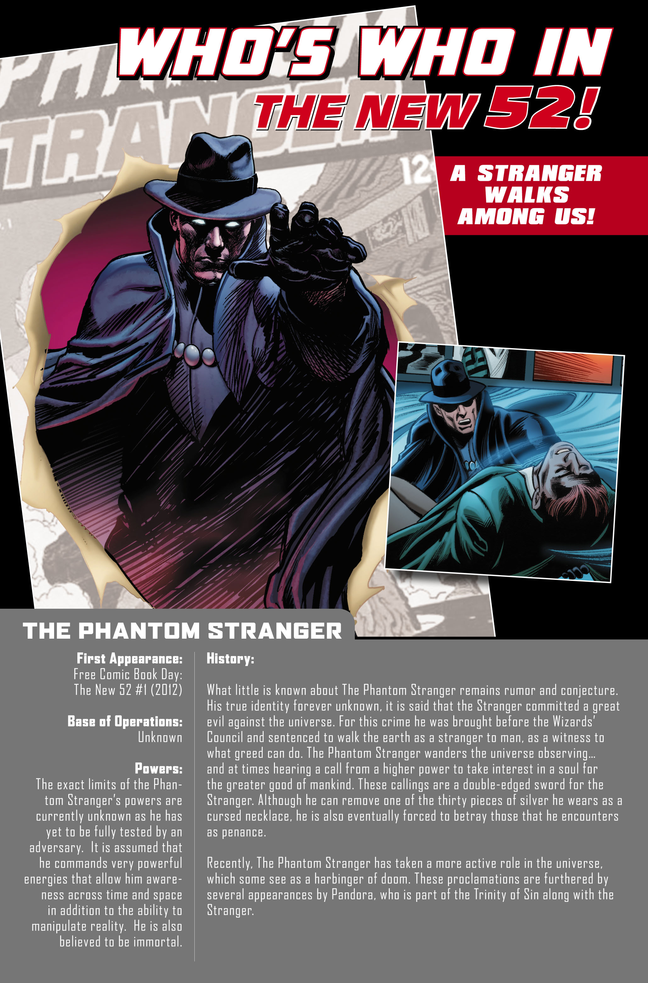 Read online Trinity of Sin: The Phantom Stranger comic -  Issue #0 - 21