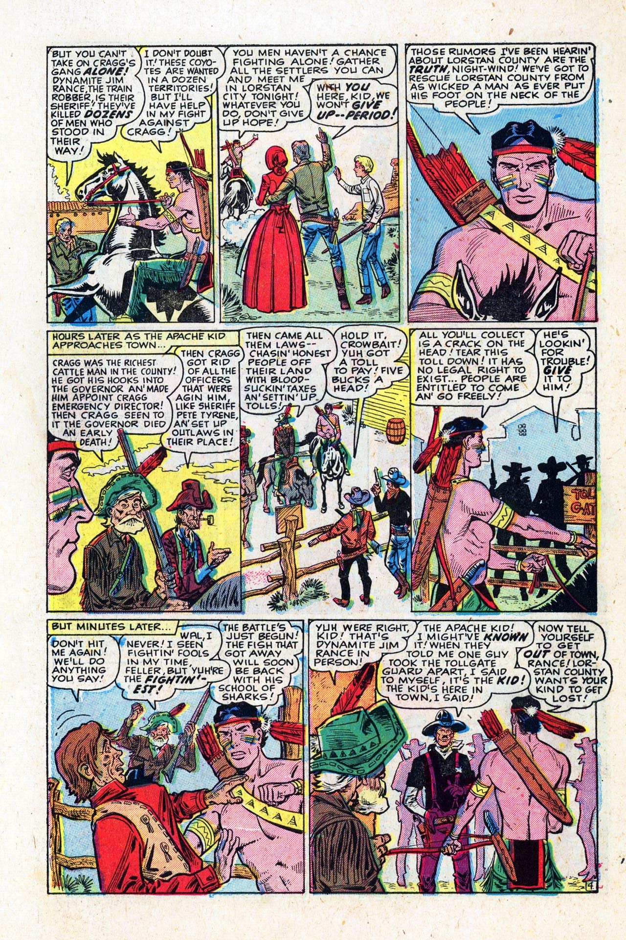 Read online Two Gun Western (1950) comic -  Issue #6 - 6