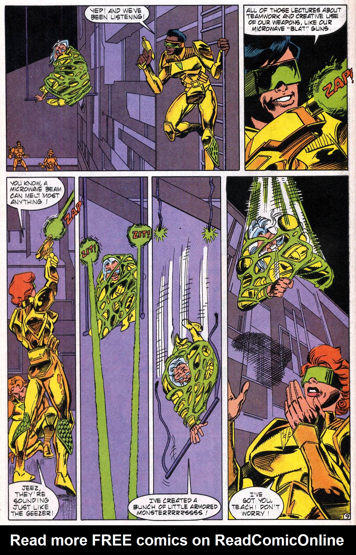 Read online The Web (1991) comic -  Issue # _Annual 1 - 10