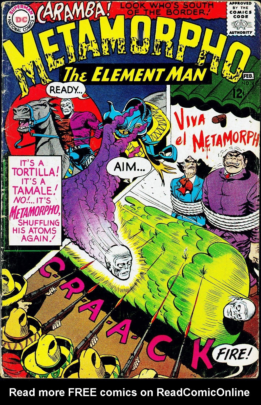 Read online Metamorpho comic -  Issue #4 - 1