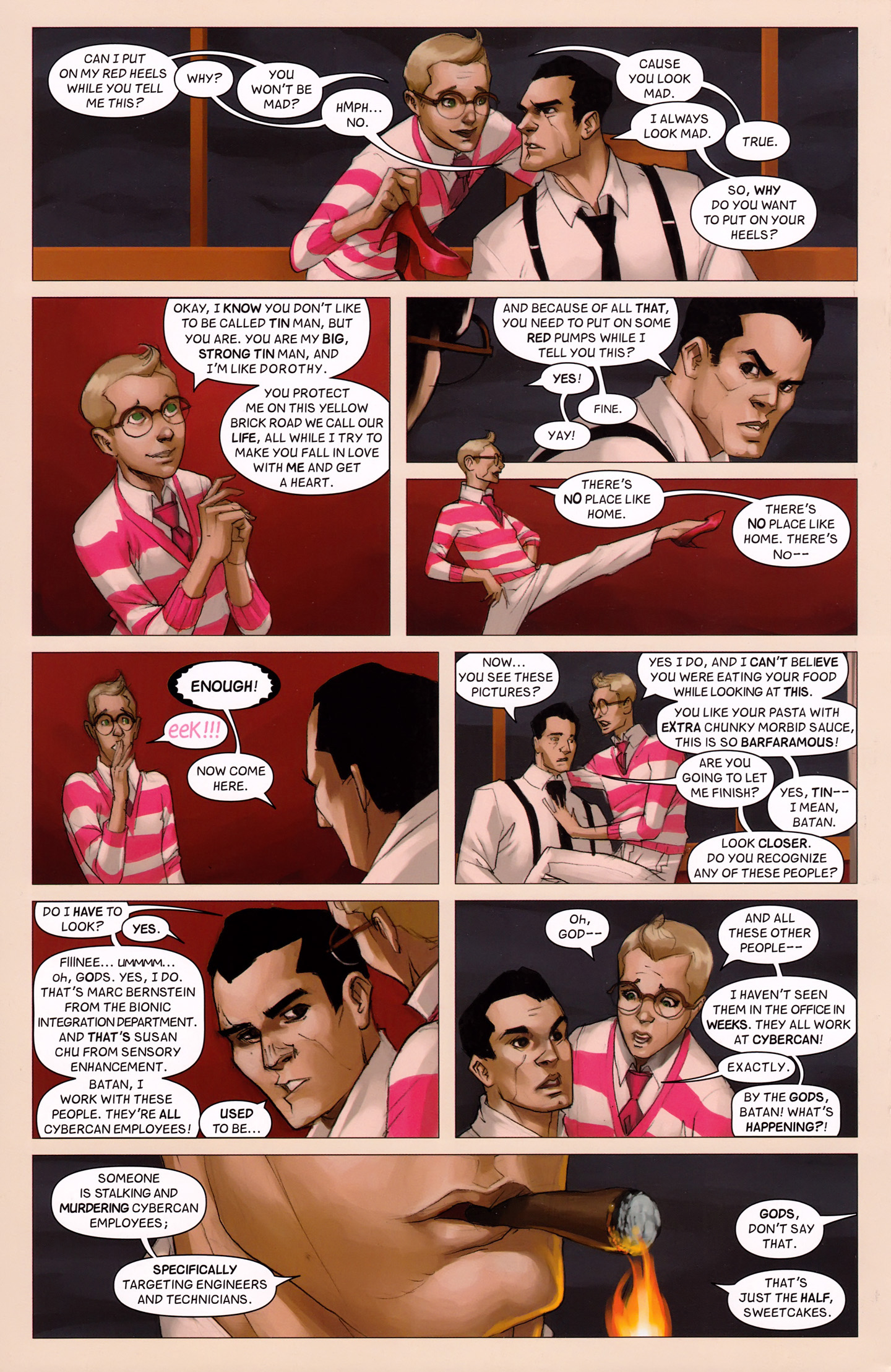 Read online Vescell comic -  Issue #6 - 16