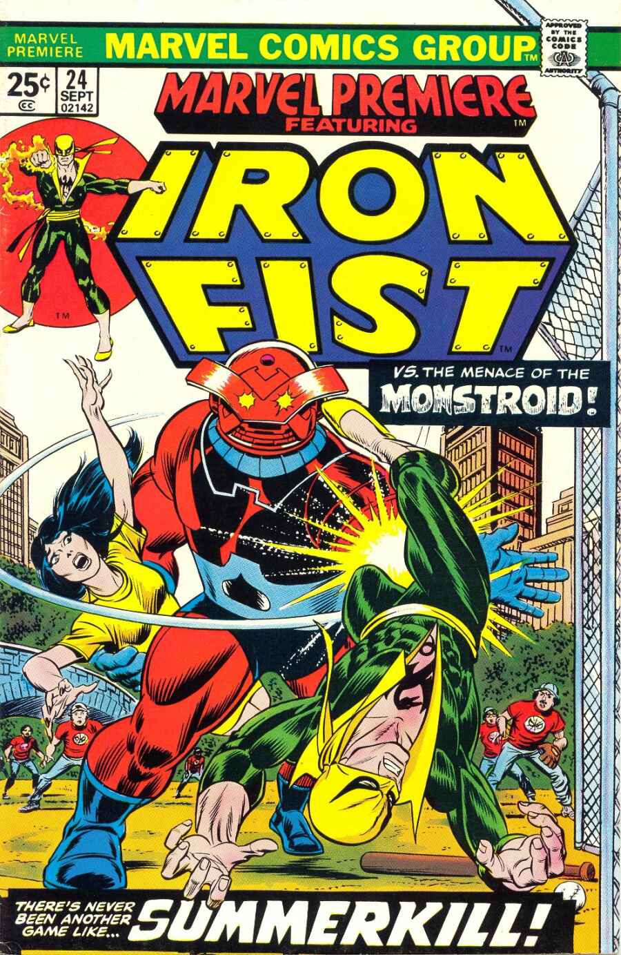 Read online Marvel Premiere comic -  Issue #24 - 1