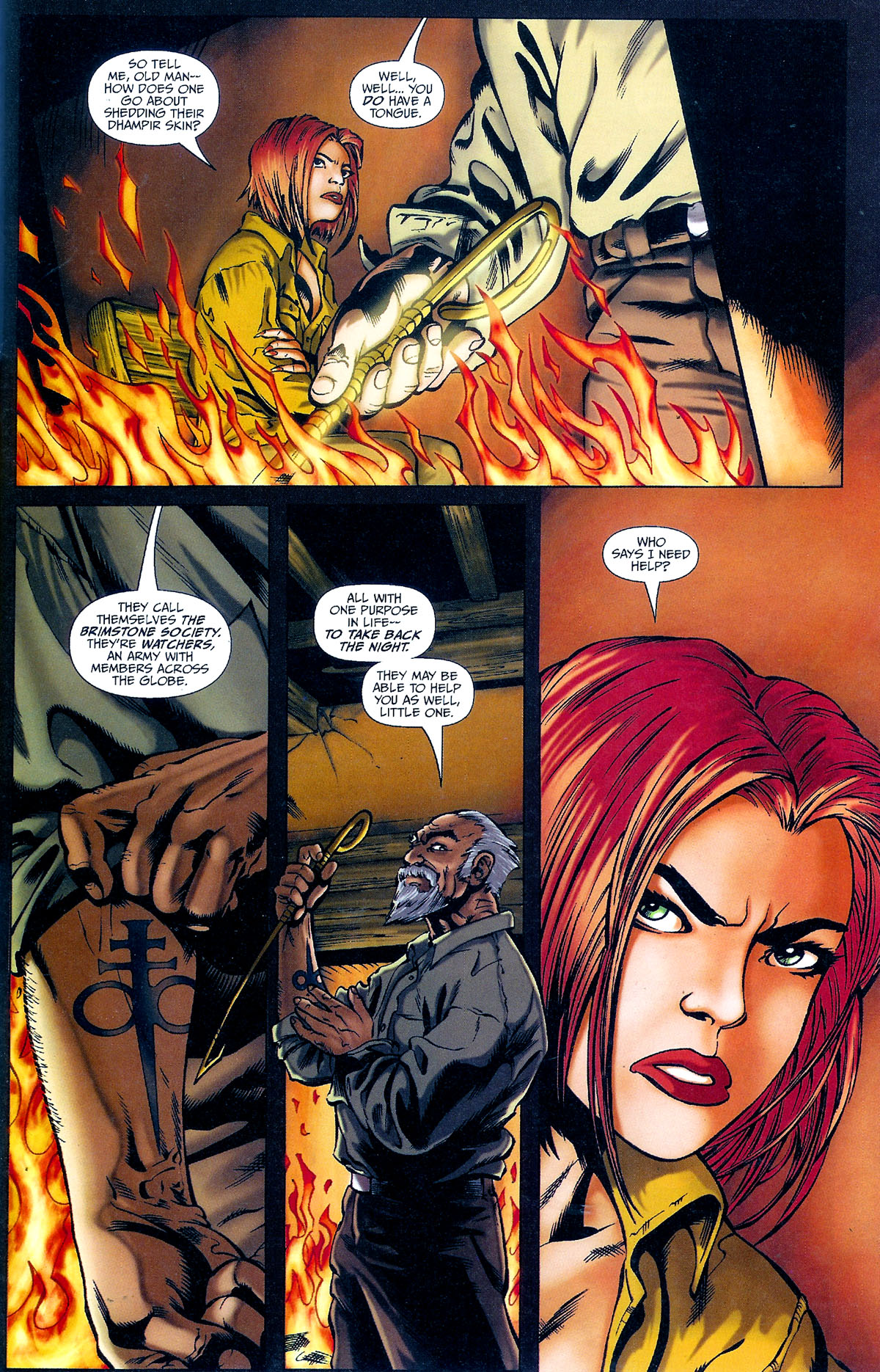 Read online Bloodrayne: Twin Blades comic -  Issue # Full - 7